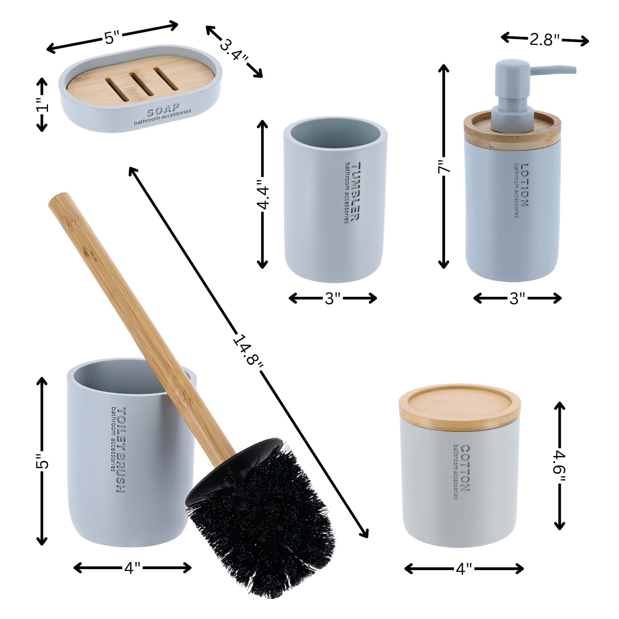 evideco-ensemble-salle-de-bain-bleu-clair-bambou-5-pi-ces image 5