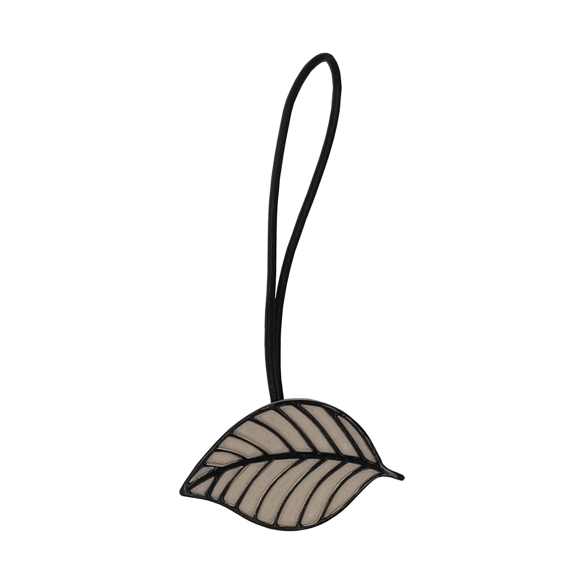 evideco-home-accessories-embrasse-rideau-magn-tique-taupe-feuille-r-sine image 8