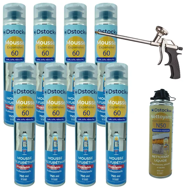 dstock60-mousse-expansive-750-ml-pistolable-lot-8-kit image 1