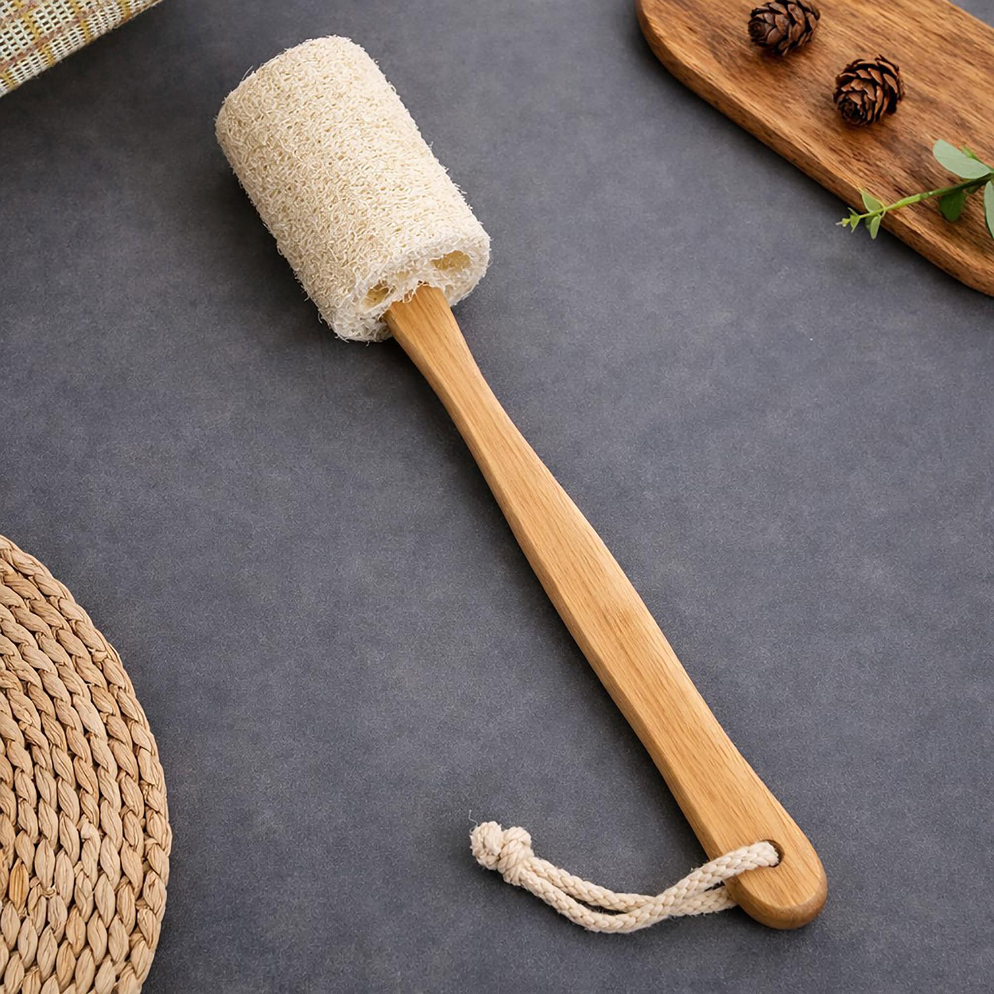 evideco-spa-wellness-luffa-manche-bois-brosse-de-dos-exfoliante image 4