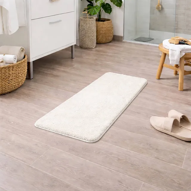 evideco-tapis-bain-cru-microfibre-122x51-cm image 1