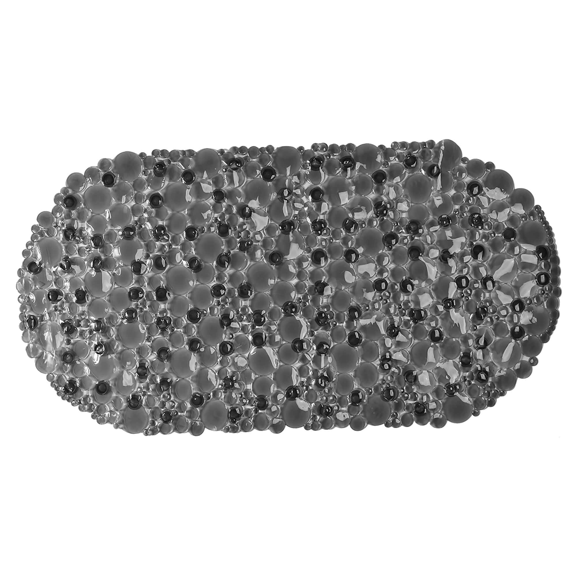 evideco-tapis-de-baignoire-antid-rapant-gris-bulles-oval image 7