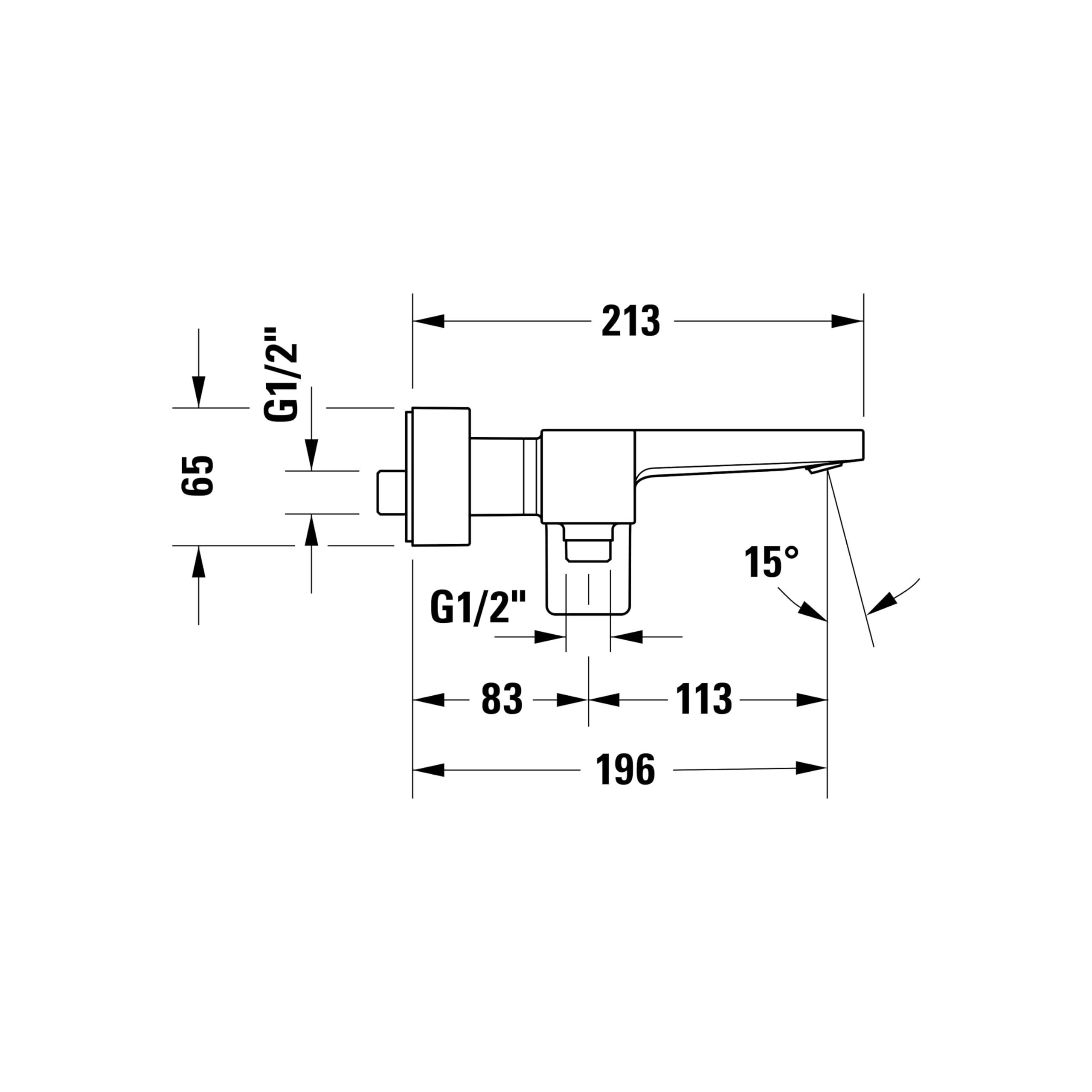 duravit-manhattan-mitigeur-baignoire-noir-mat-2-consommateurs image 4