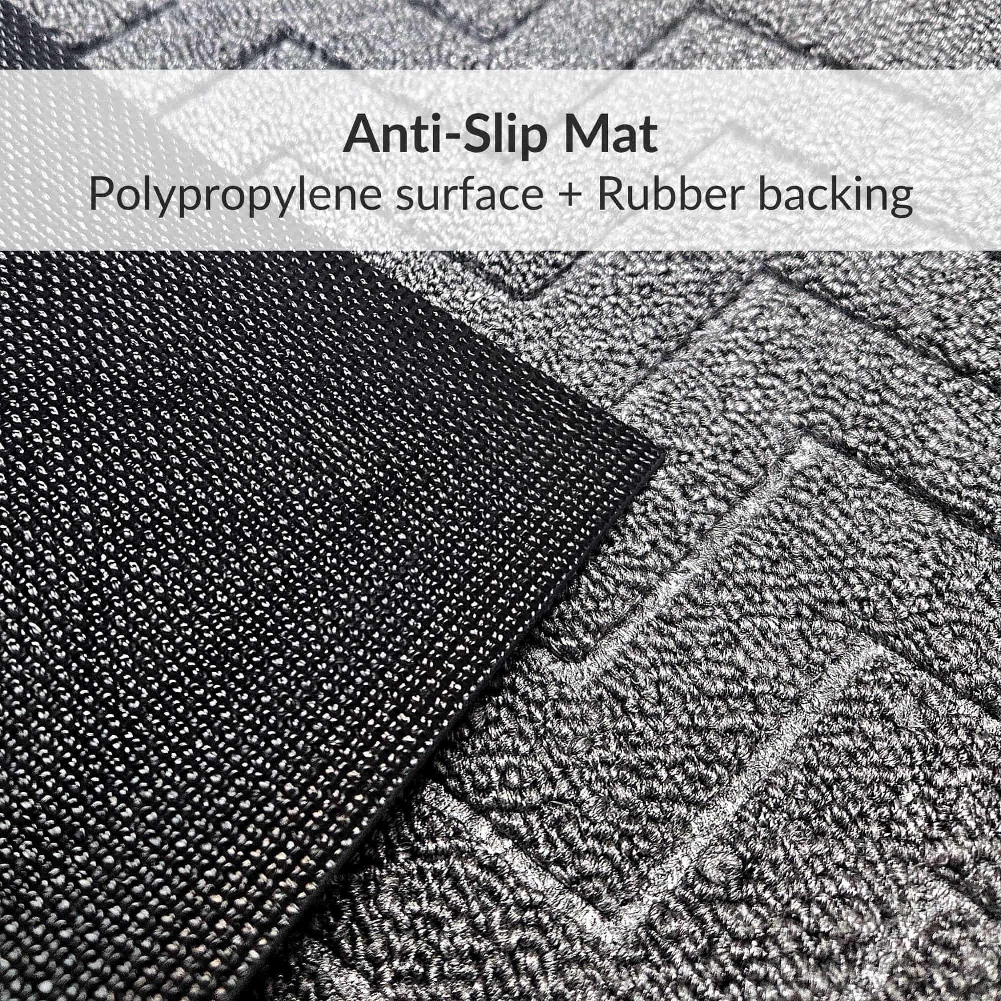 evideco-home-accessories-tapis-couloir-chevron-gris-clair-45x120-cm image 4