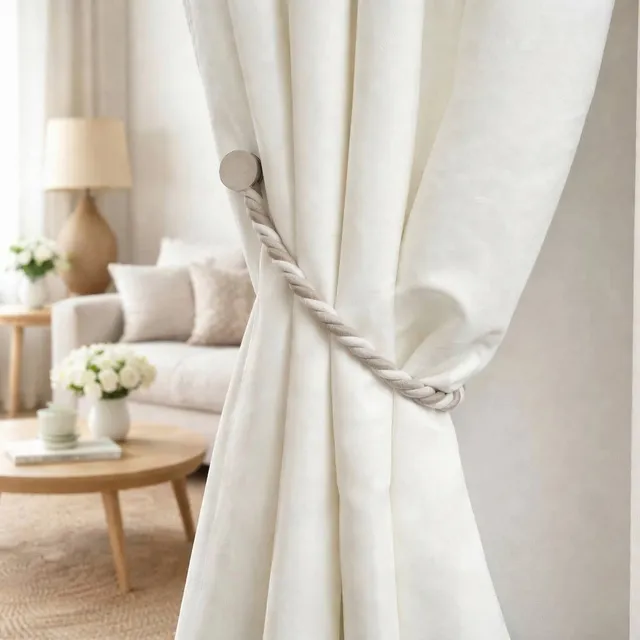 evideco-home-accessories-embrasse-rideau-aimant-e-beige image 1