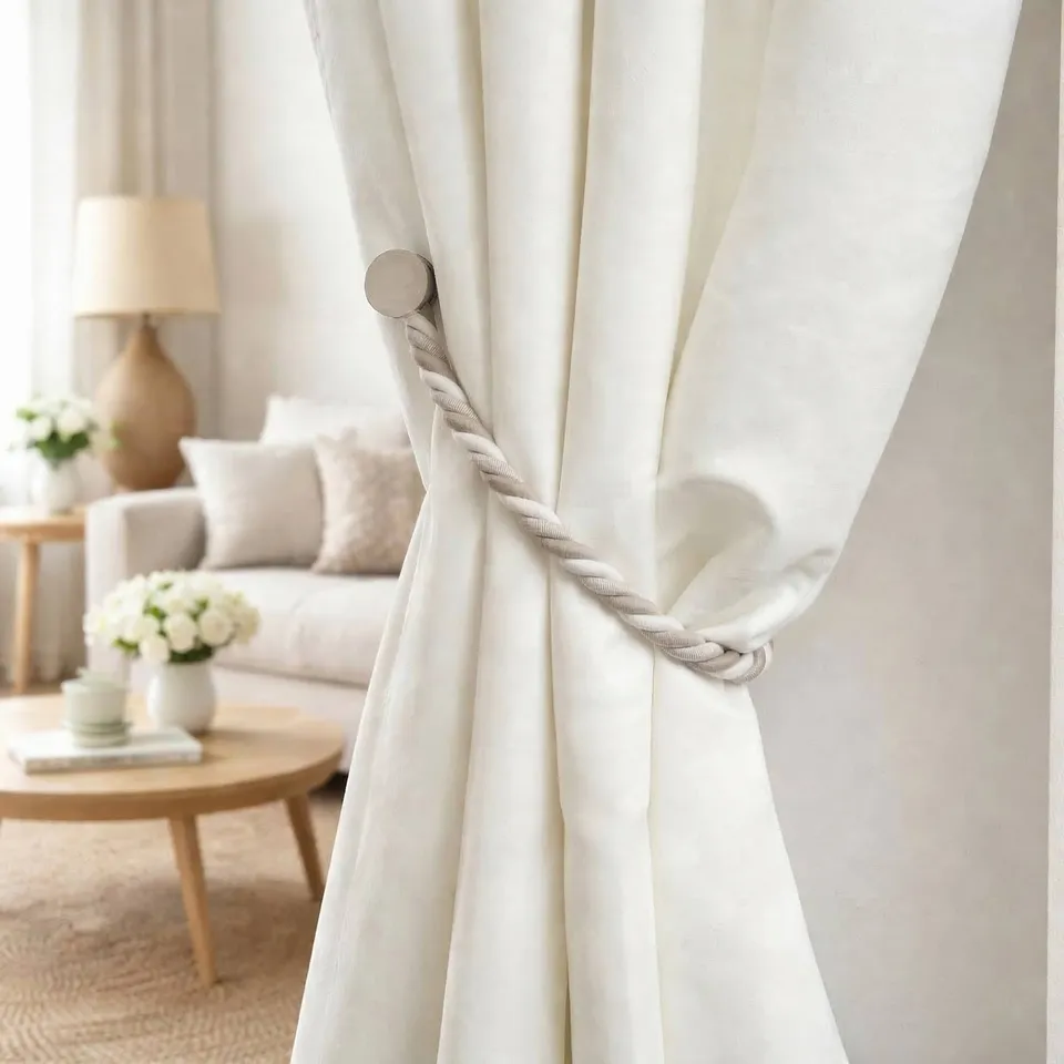 evideco-home-accessories-embrasse-rideau-aimant-e-beige image 1