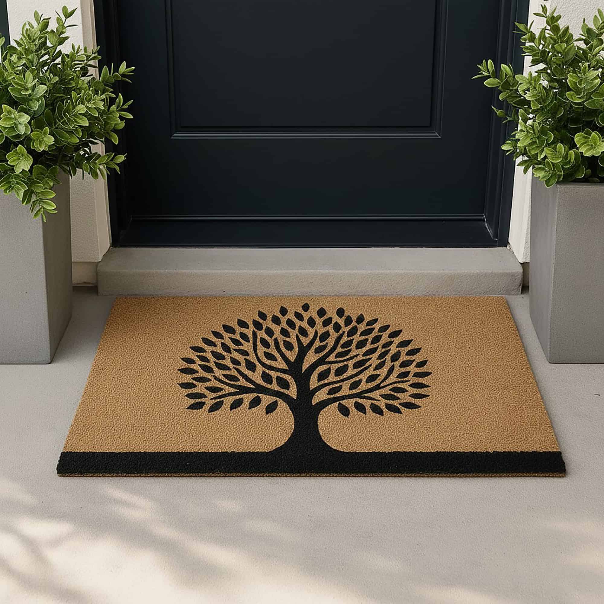 evideco-tree-of-life-paillasson-coco-76x46-cm-arbre-de-vie image 1