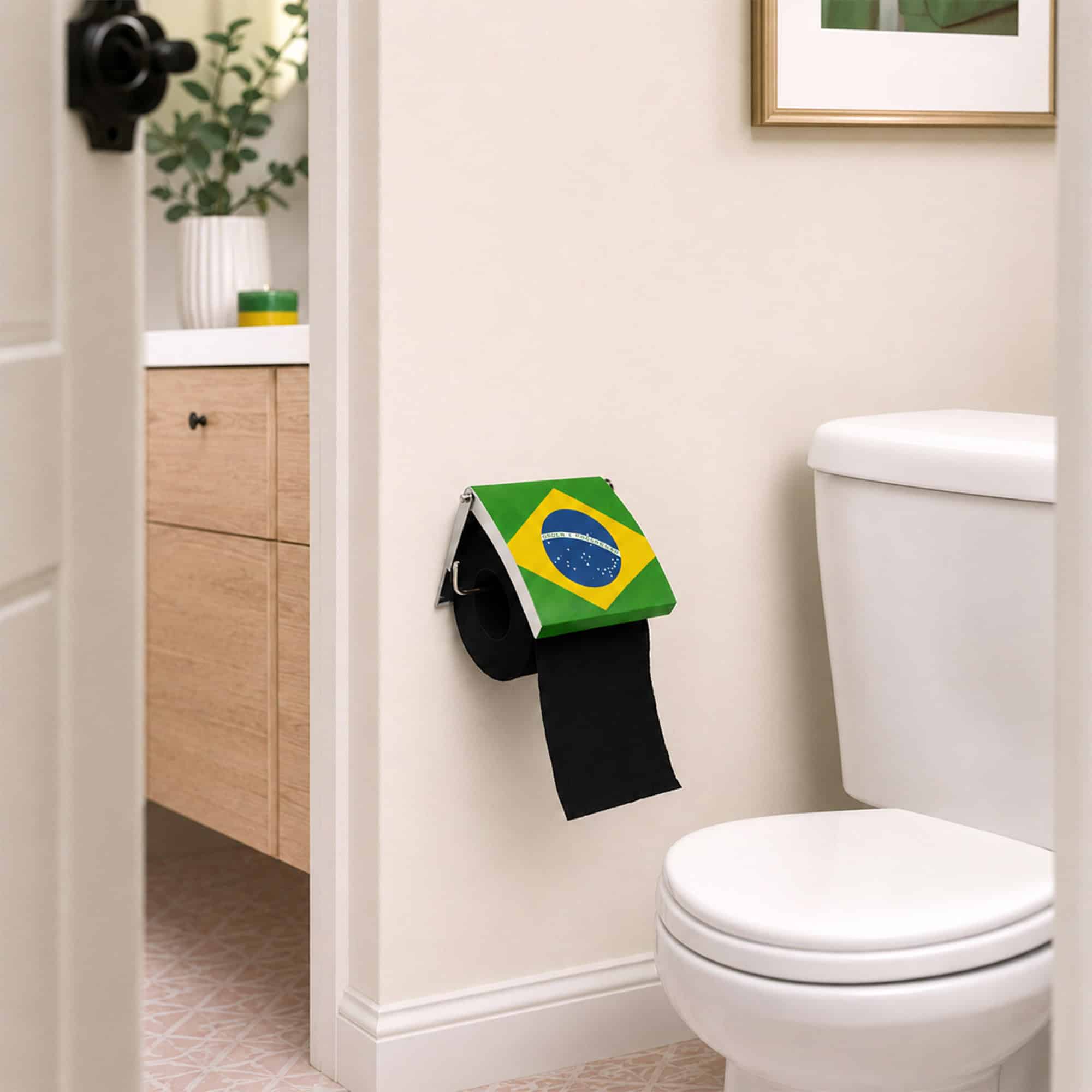 evideco-brazil-porte-papier-toilette-mural-drapeau-br-sil image 3