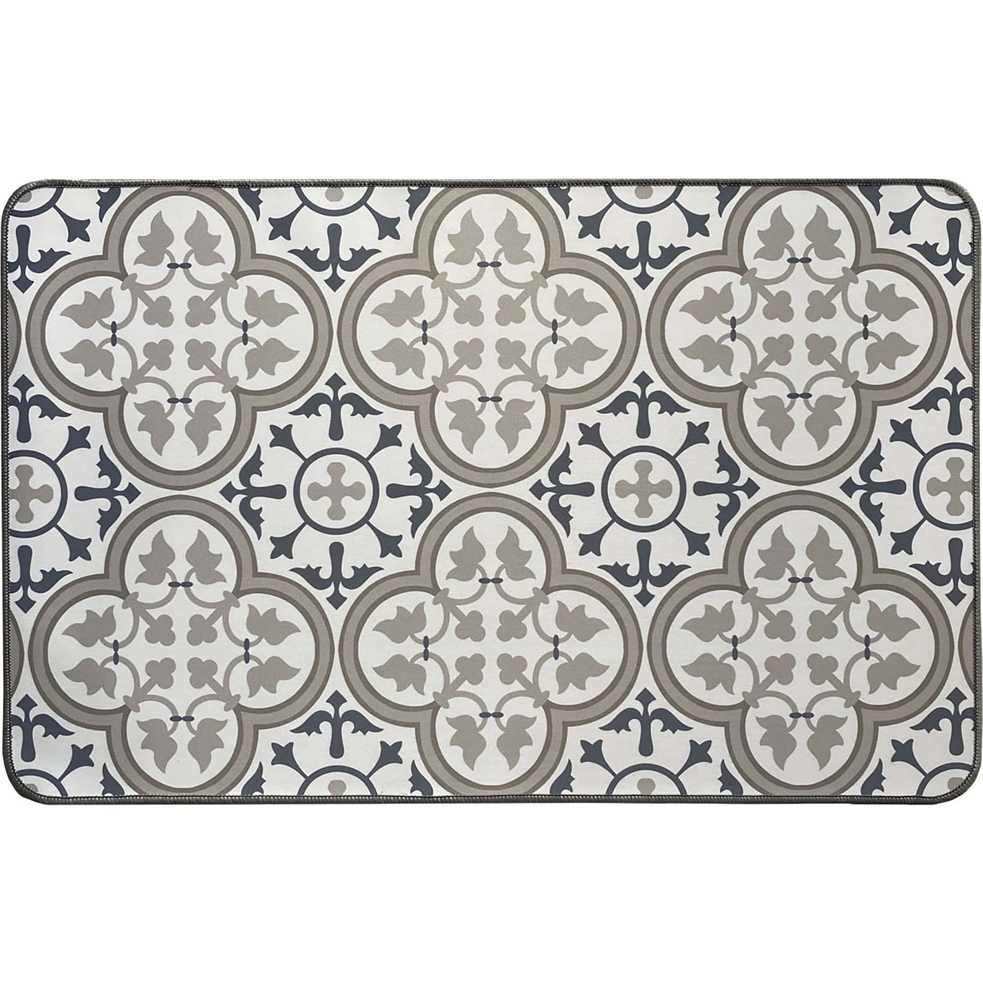 evideco-paco-tapis-cuisine-bleu-gris-carreaux-81x50cm image 8