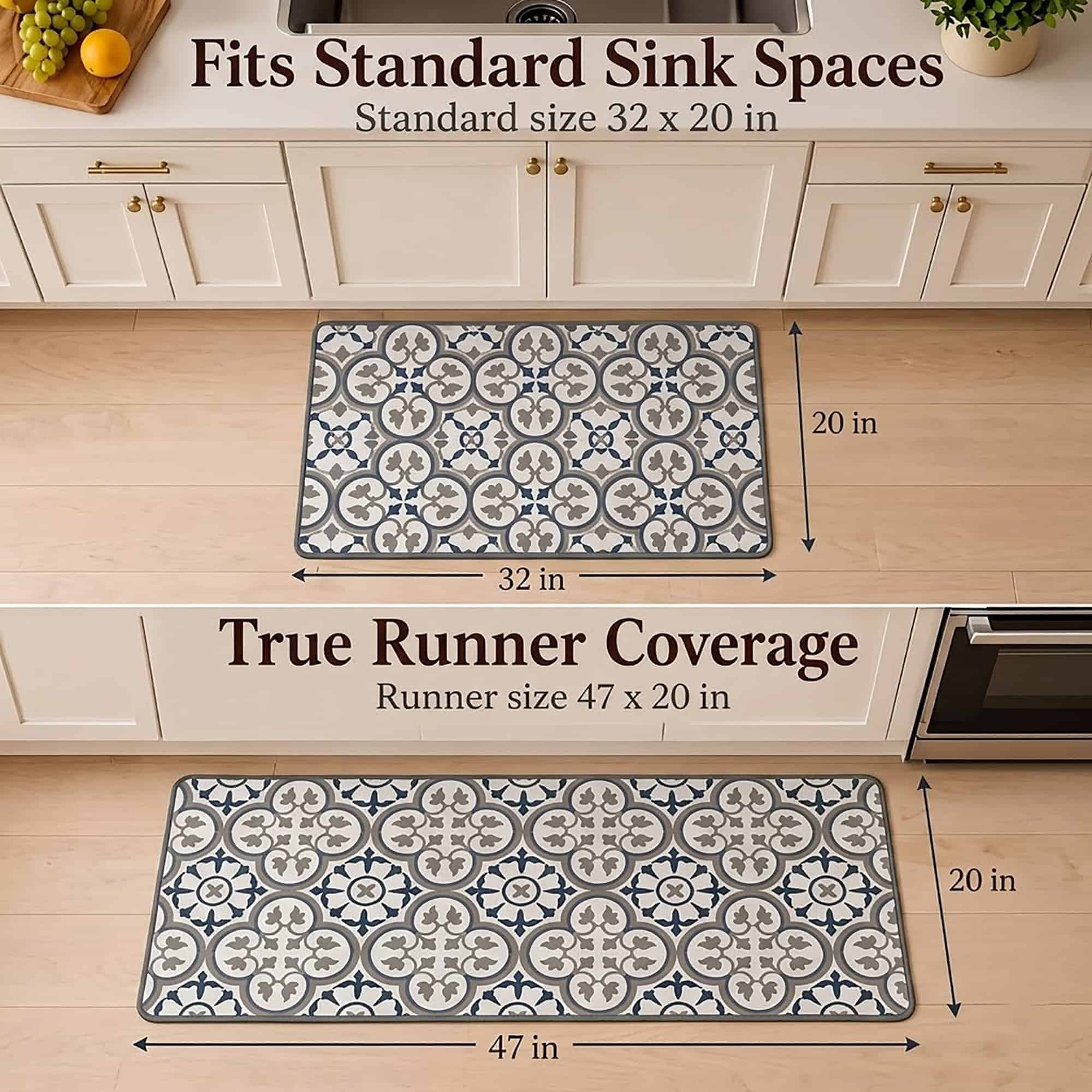 evideco-home-accessories-paco-lot-2-tapis-cuisine-bleu-gris-carreaux image 5