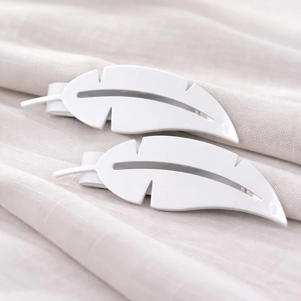 evideco-home-accessories-plume-embrasse-rideau-blanc-lot-2-magn-tique image 1