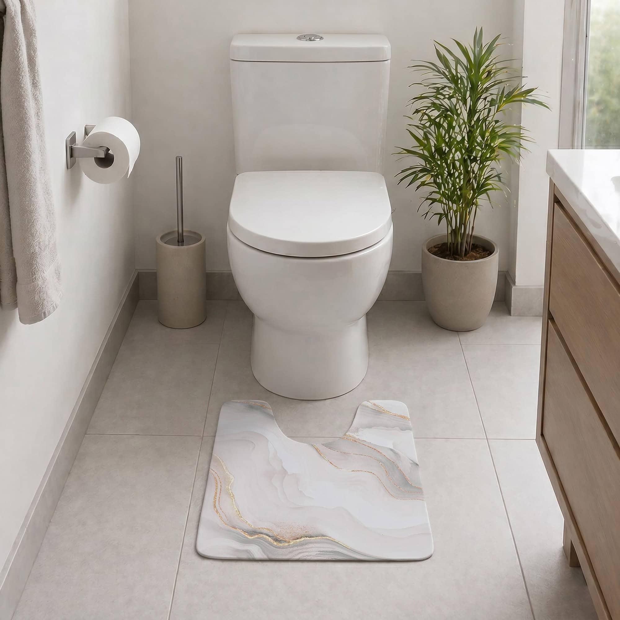 evideco-tapis-contour-wc-effet-marbre-beige-51x46-cm-antid-rapant image 8