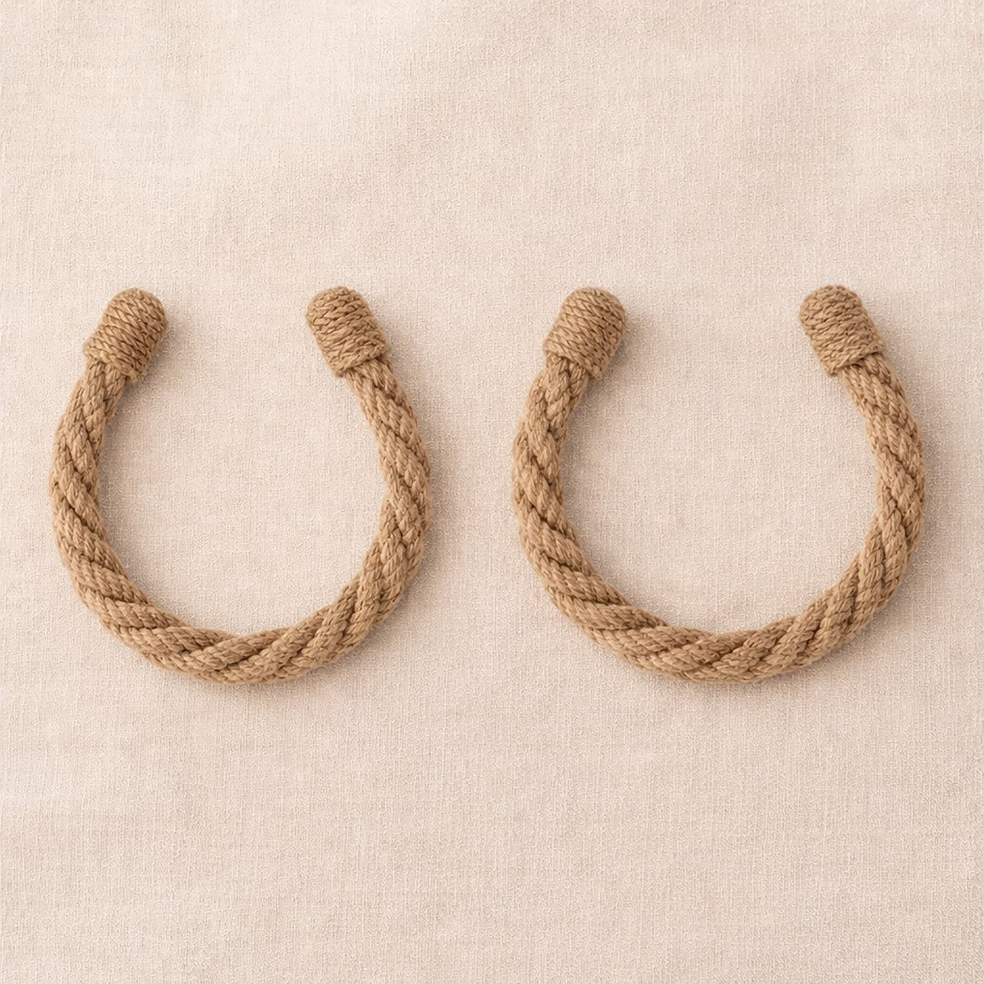 evideco-embrasse-rideau-corde-jute-lot-de-2-beige-35-cm image 1