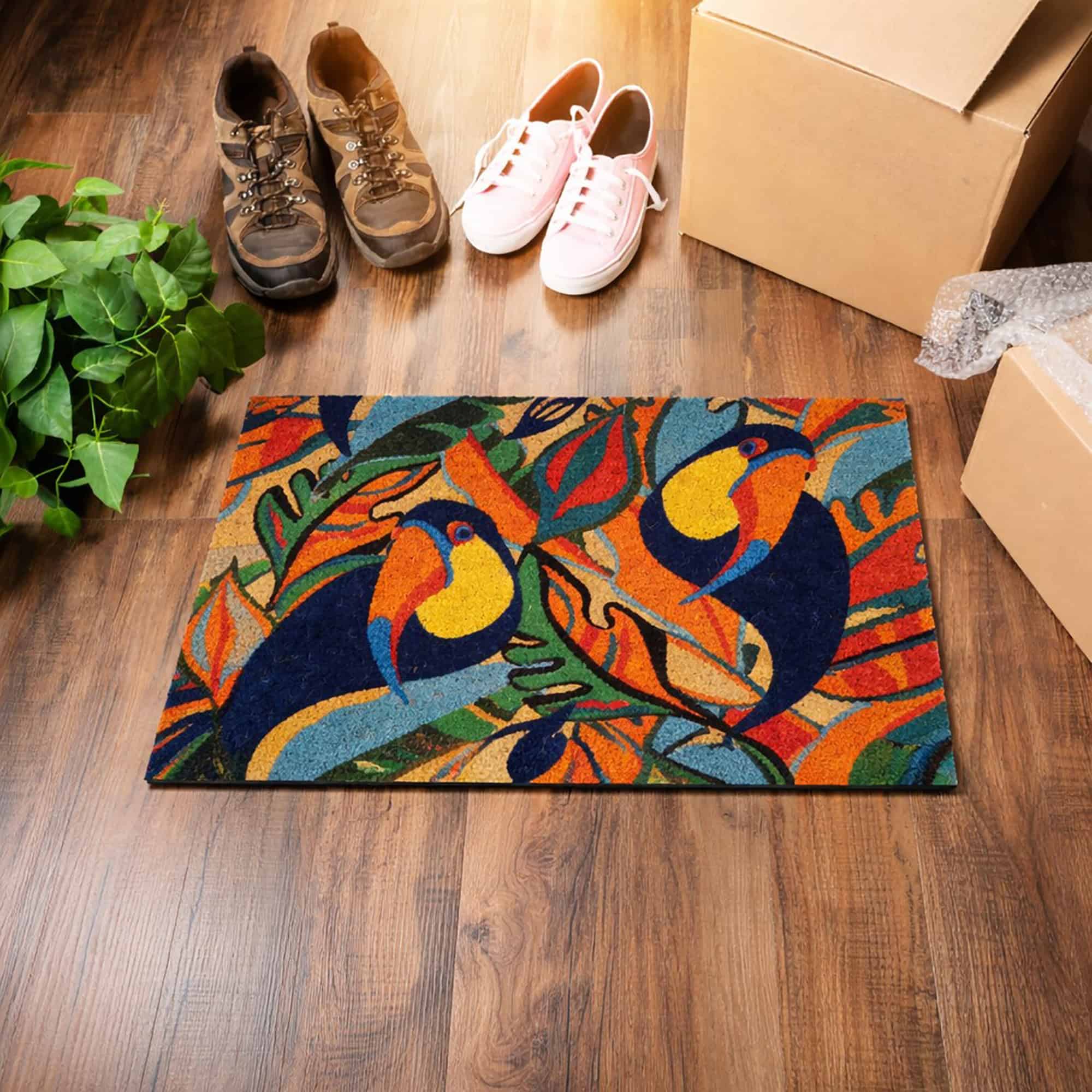 evideco-paillasson-coco-toucans-multicolore-60x40-cm-abrit image 6