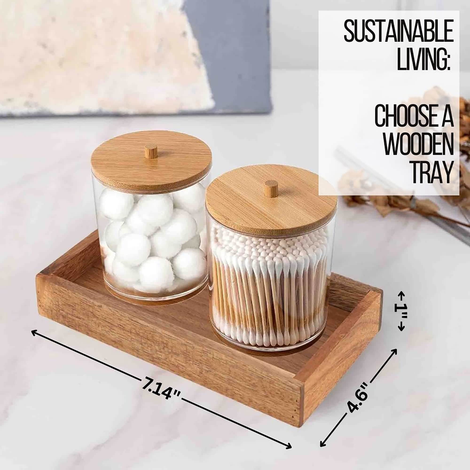 evideco-bathroom-accessories-plateau-acacia-rectangulaire-salle-de-bain image 5