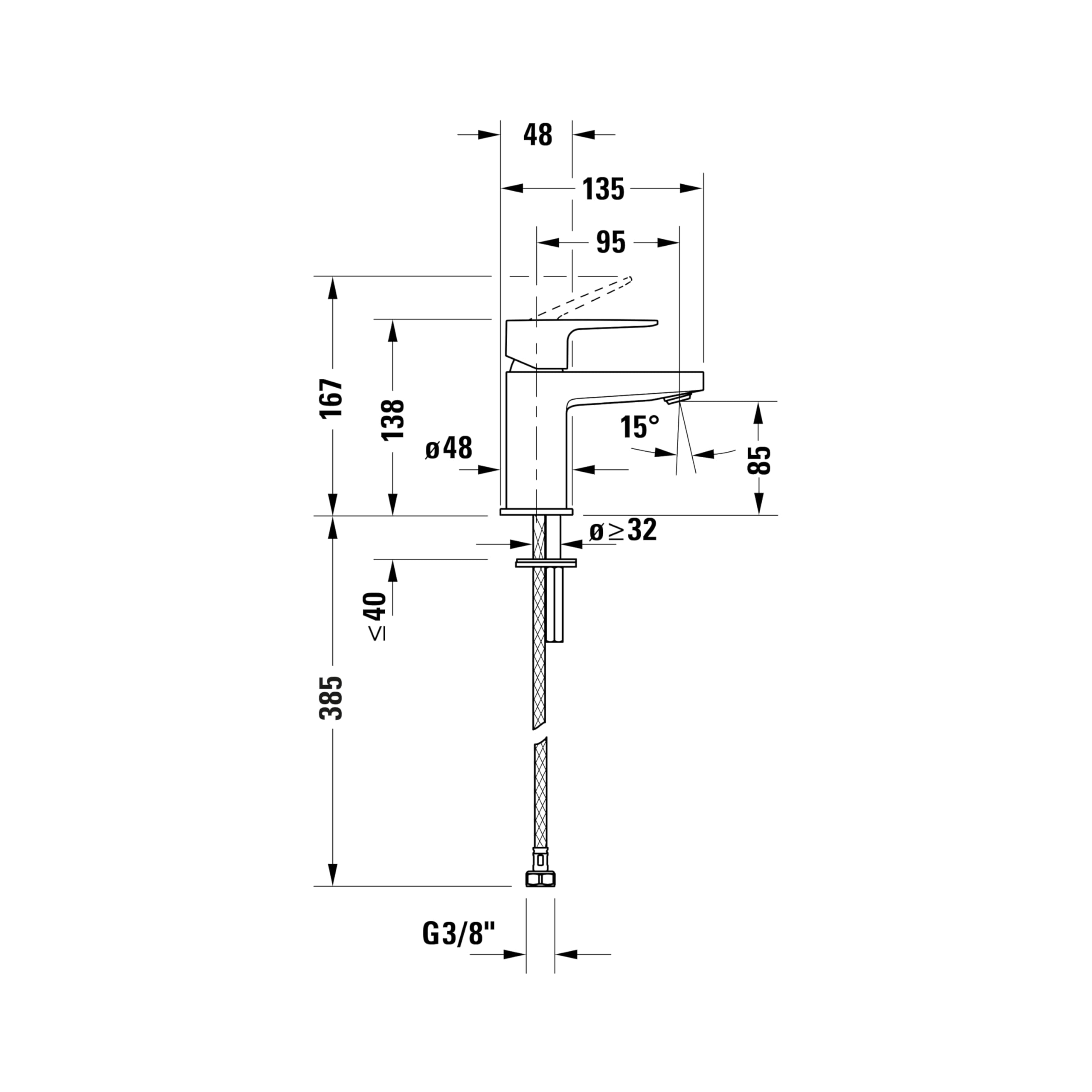 duravit-manhattan-mitigeur-lavabo-taille-s-noir-mat-airplus image 4
