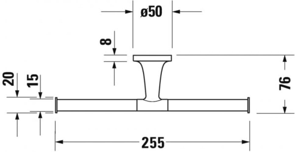 duravit-starck-t-0099383400-porte-rouleau-double-or-bross image 8