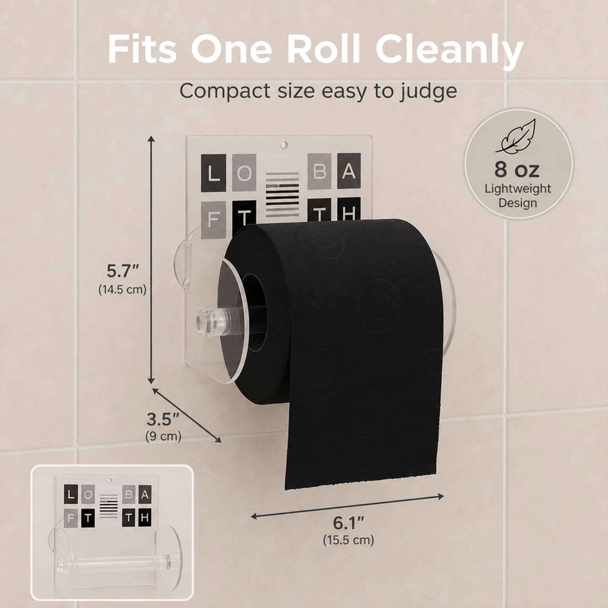 evideco-peace-and-loft-porte-papier-toilette-ventouse-gris image 3