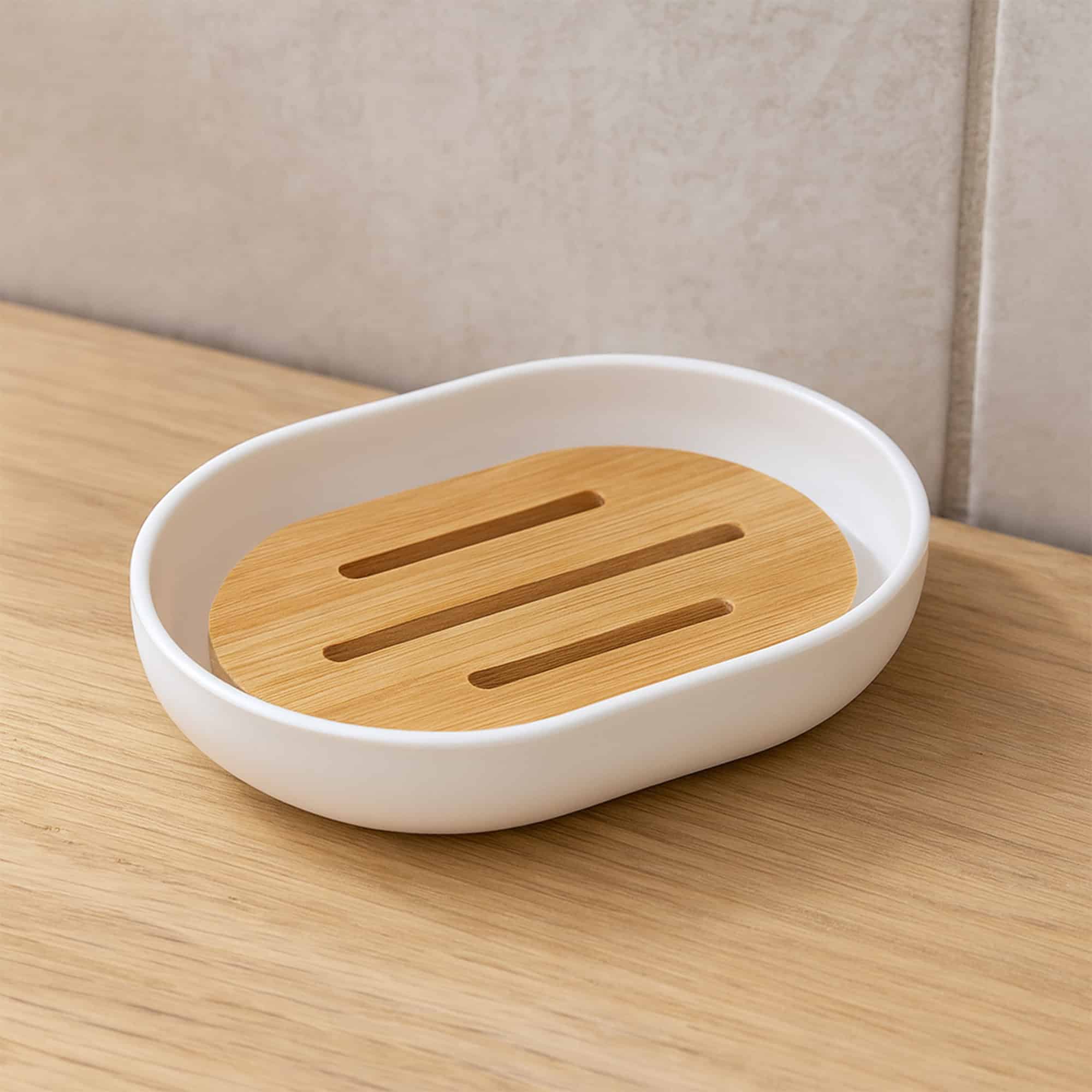 evideco-bathroom-accessories-porte-savon-blanc-padang-bambou image 3