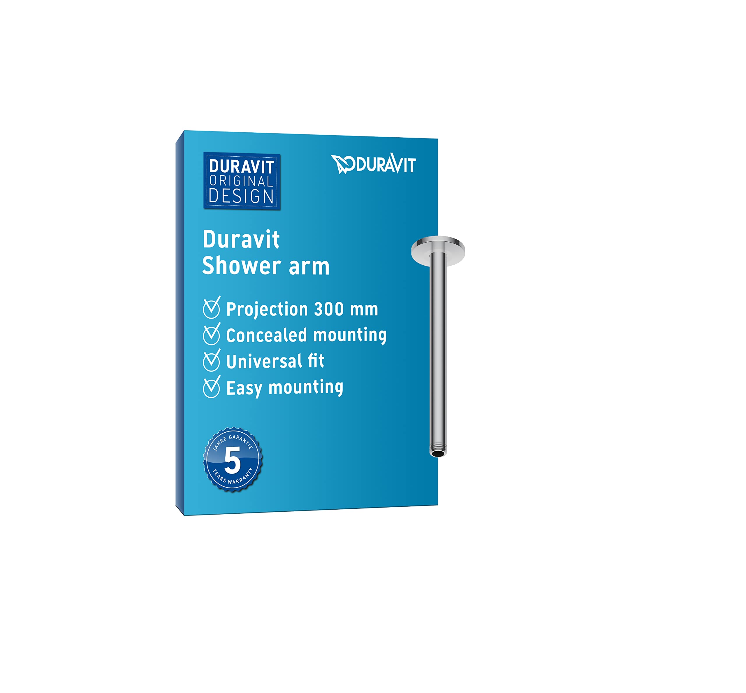 duravit-universal-bras-de-douche-410-mm-chrom-fixation-murale image 8