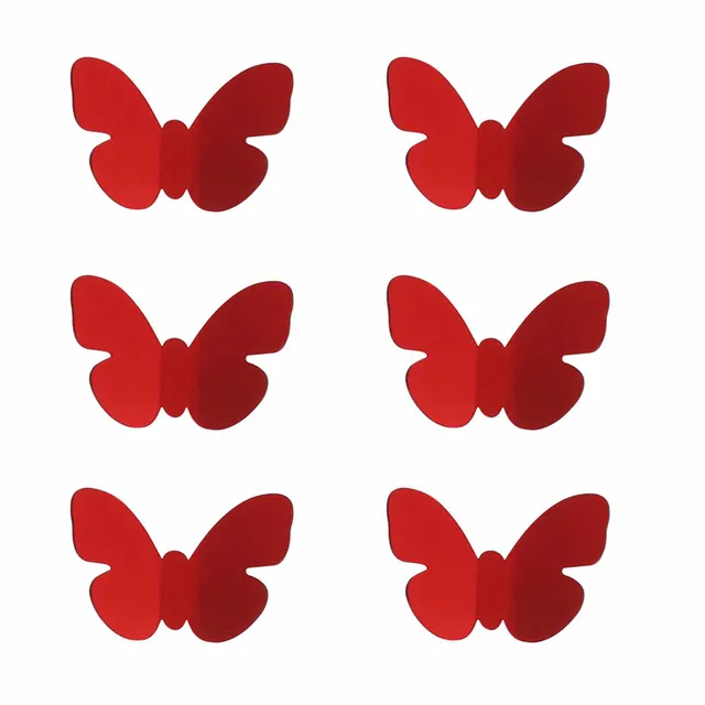 evideco-home-accessories-aimant-rideau-papillon-acrylique-lot-6-pi-ces image 1