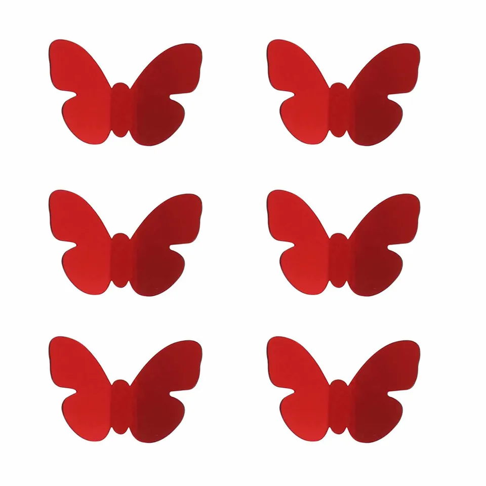 evideco-home-accessories-aimant-rideau-papillon-acrylique-lot-6-pi-ces image 1