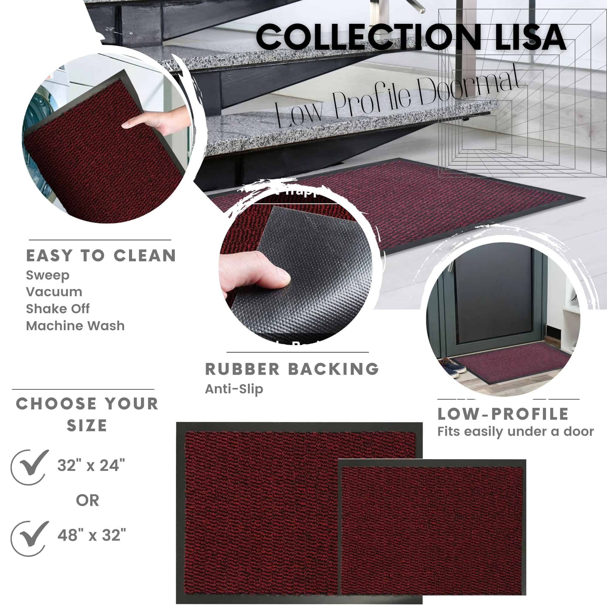 evideco-home-accessories-paillasson-rouge-xl-120x80-antidarapant image 3