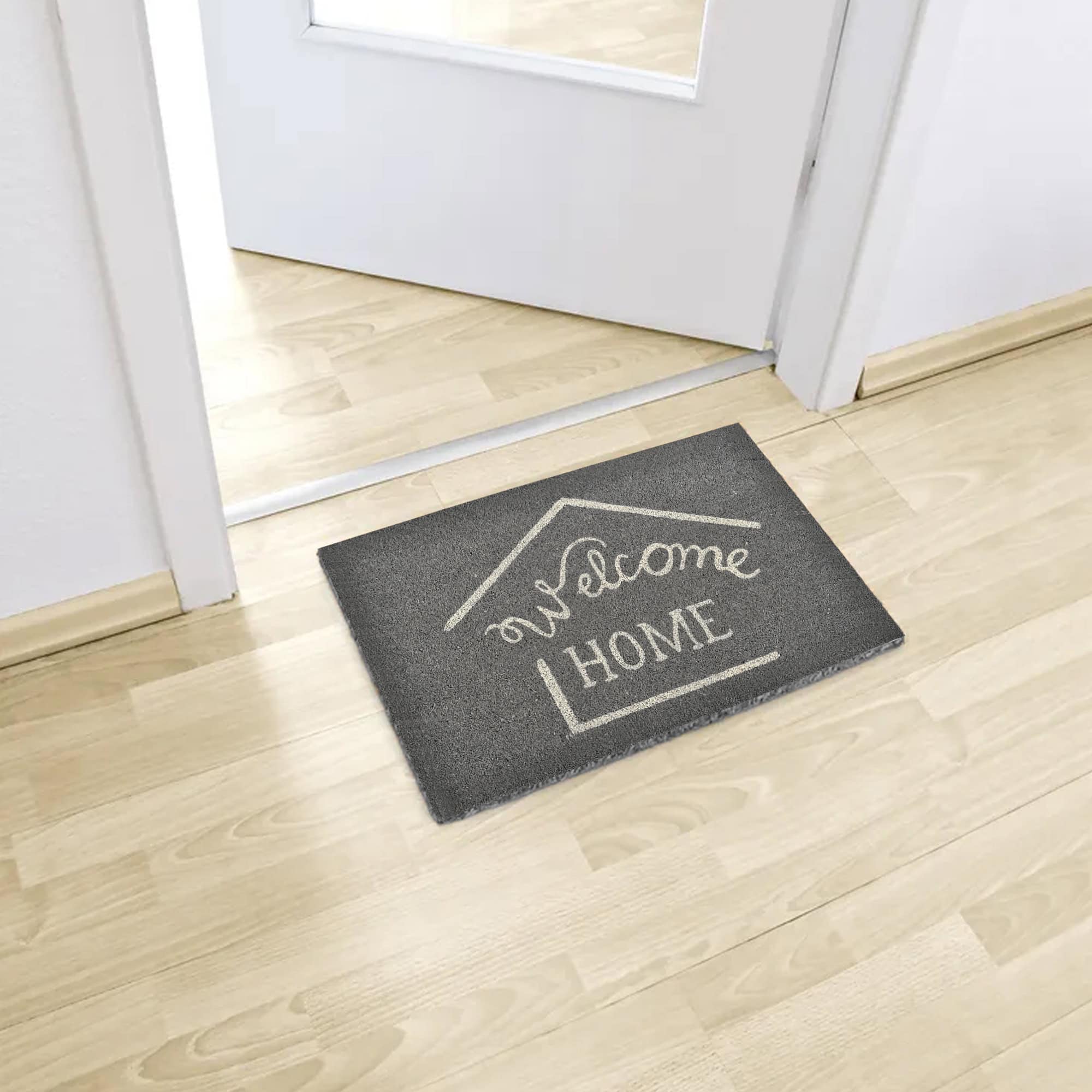 evideco-home-accessories-paillasson-coco-welcome-home-gris-24x16 image 5