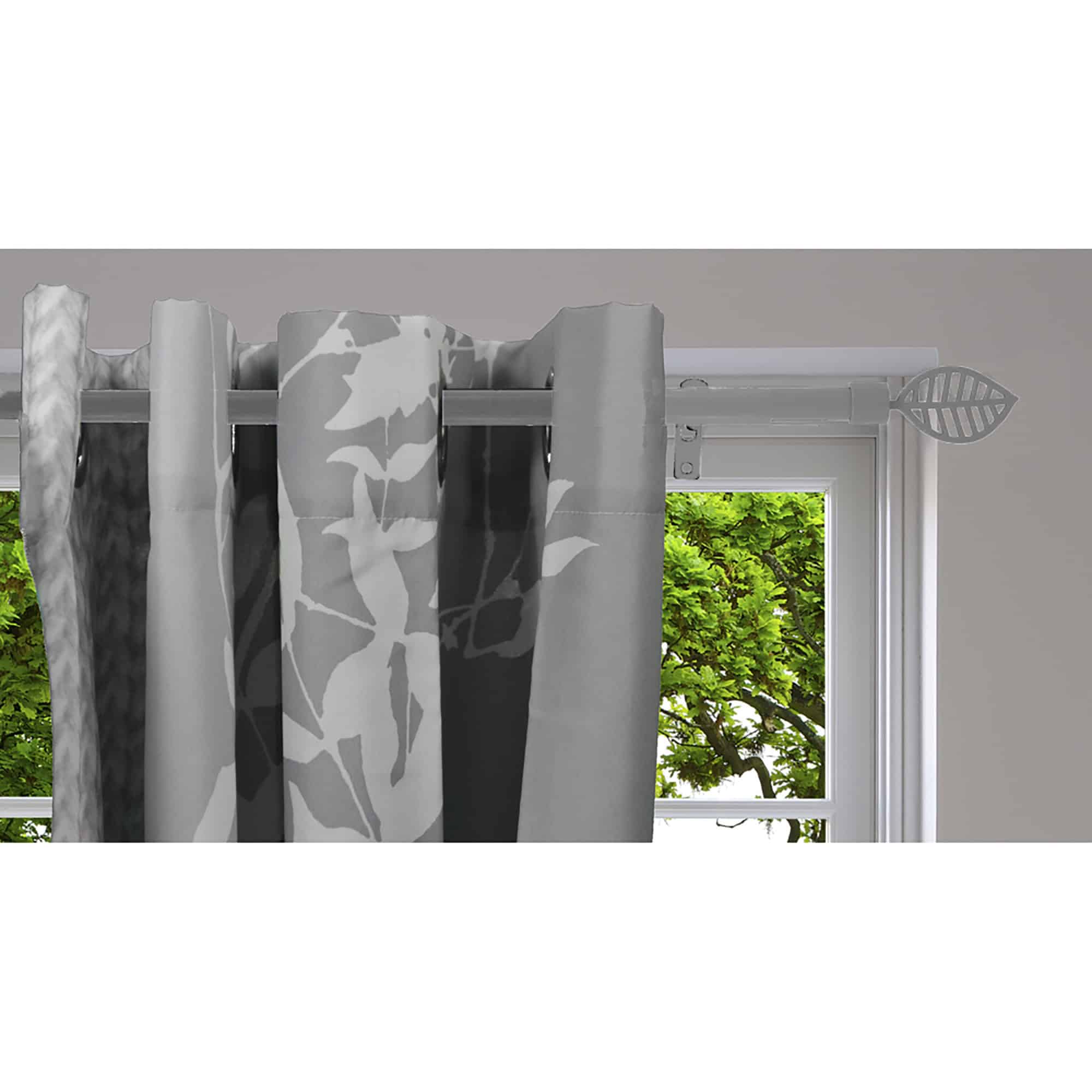 evideco-home-accessories-tringle-rideau-extensible-gris-127-208-cm image 4