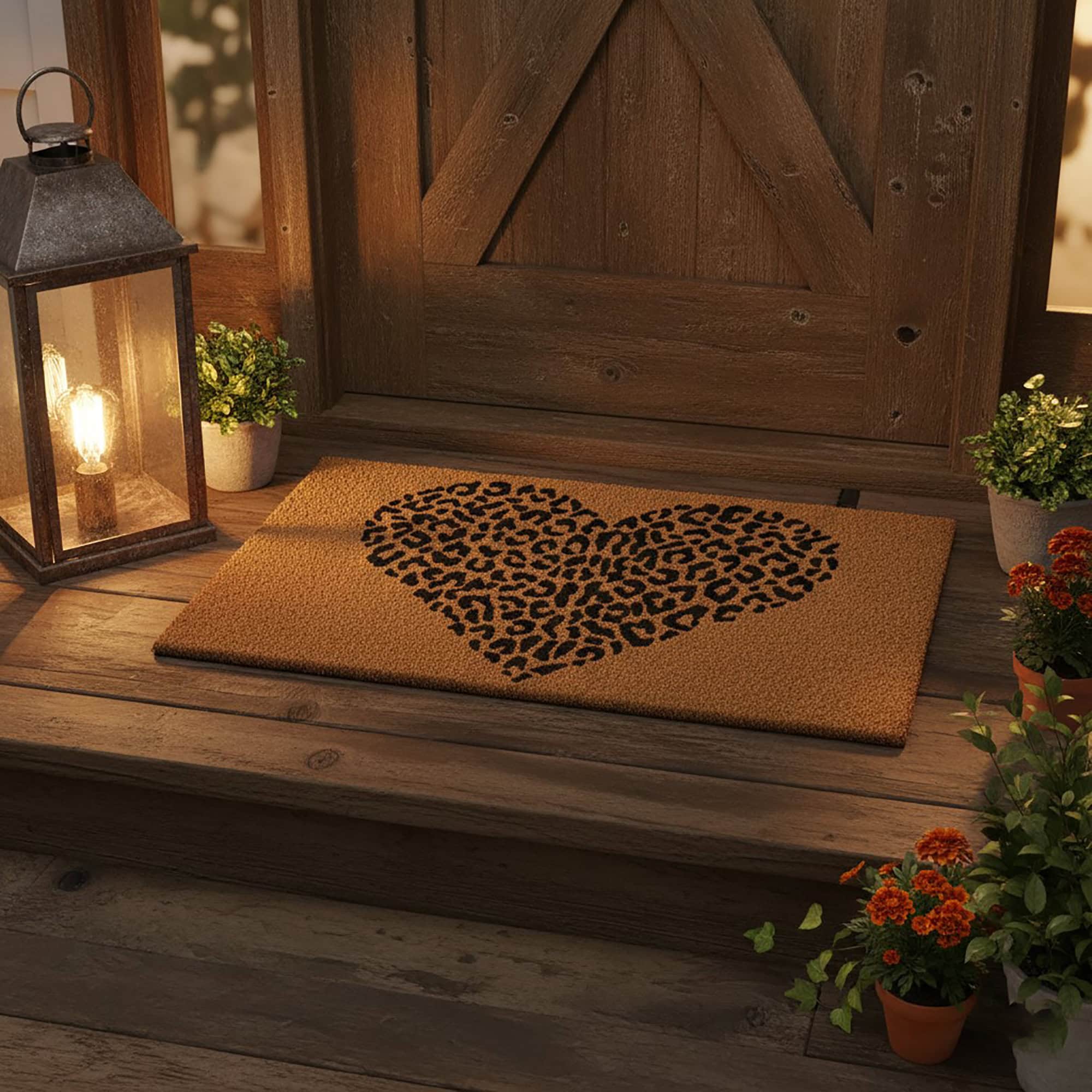 evideco-leopard-heart-paillasson-coco-c-ur-l-opard-76x46-cm image 4