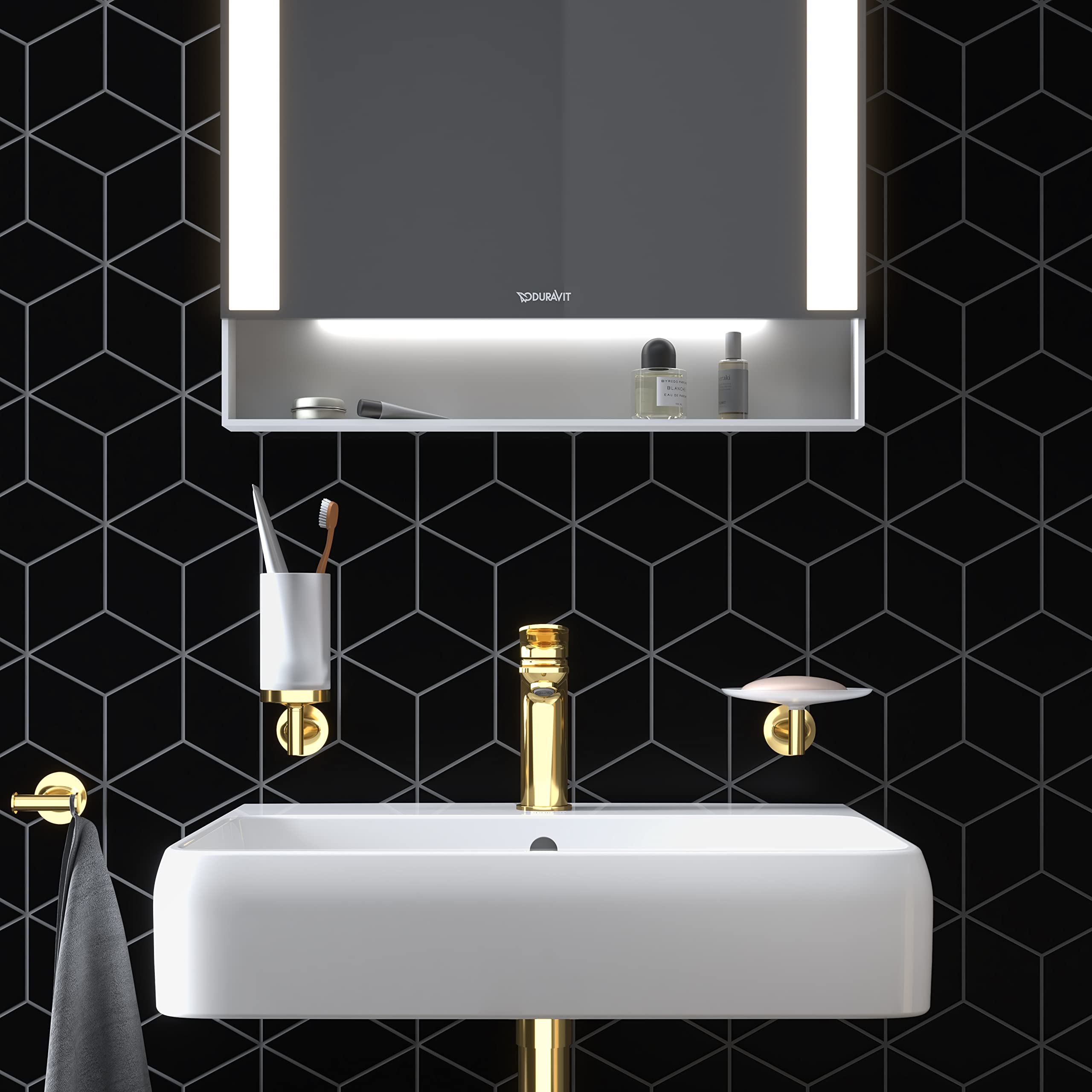 duravit-wave-mitigeur-lavabo-m-or-poli-111-mm image 3