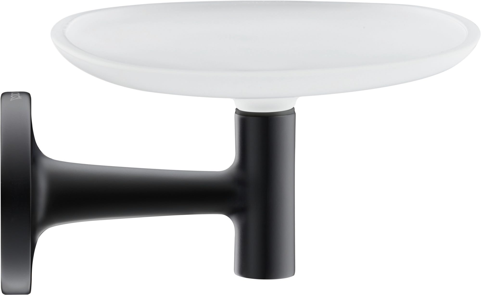 duravit-starck-t-009933-porte-savon-mural-noir-mat-verre-d-poli image 1