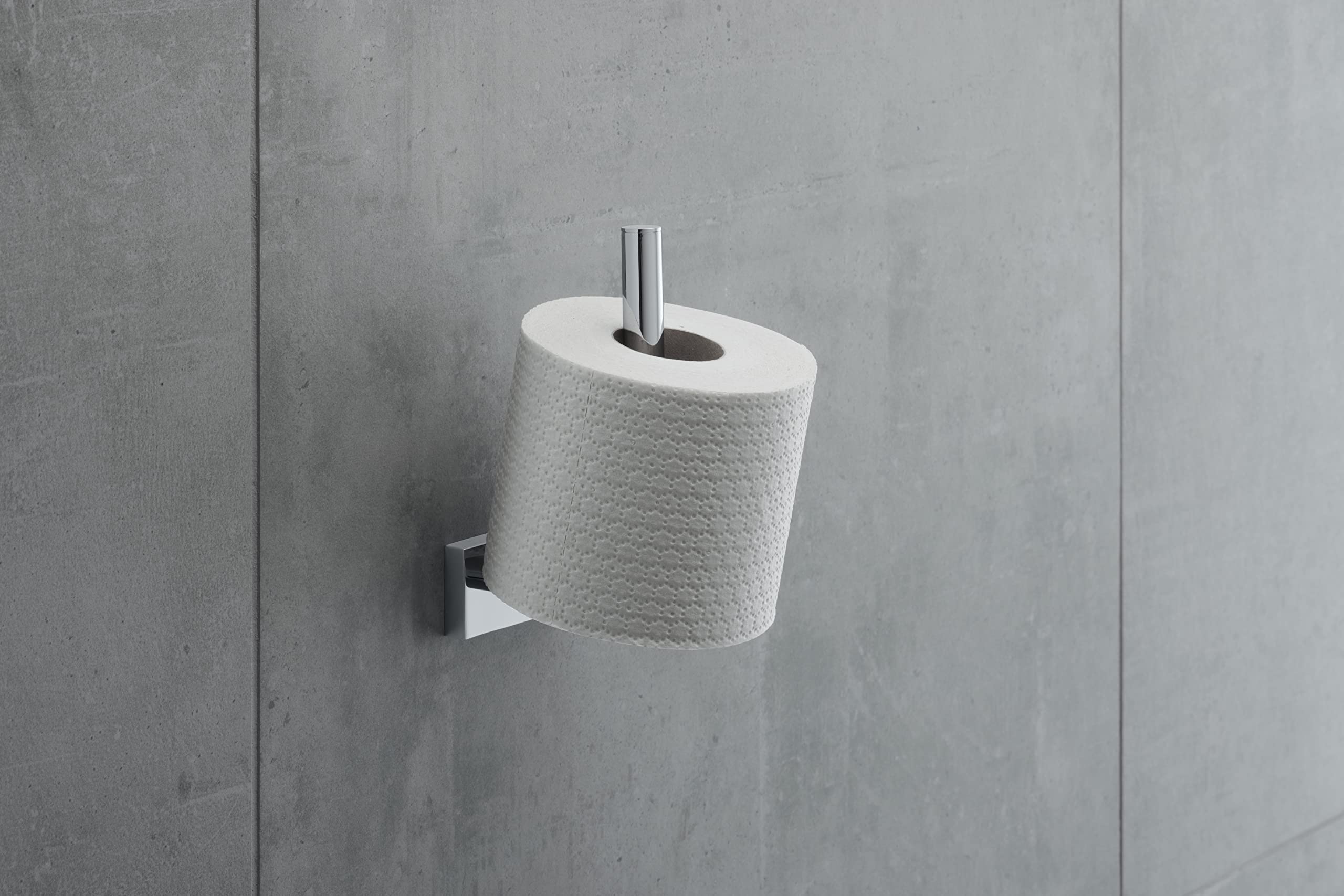 duravit-karree-0099561000-porte-rouleau-r-serve-chrom image 2