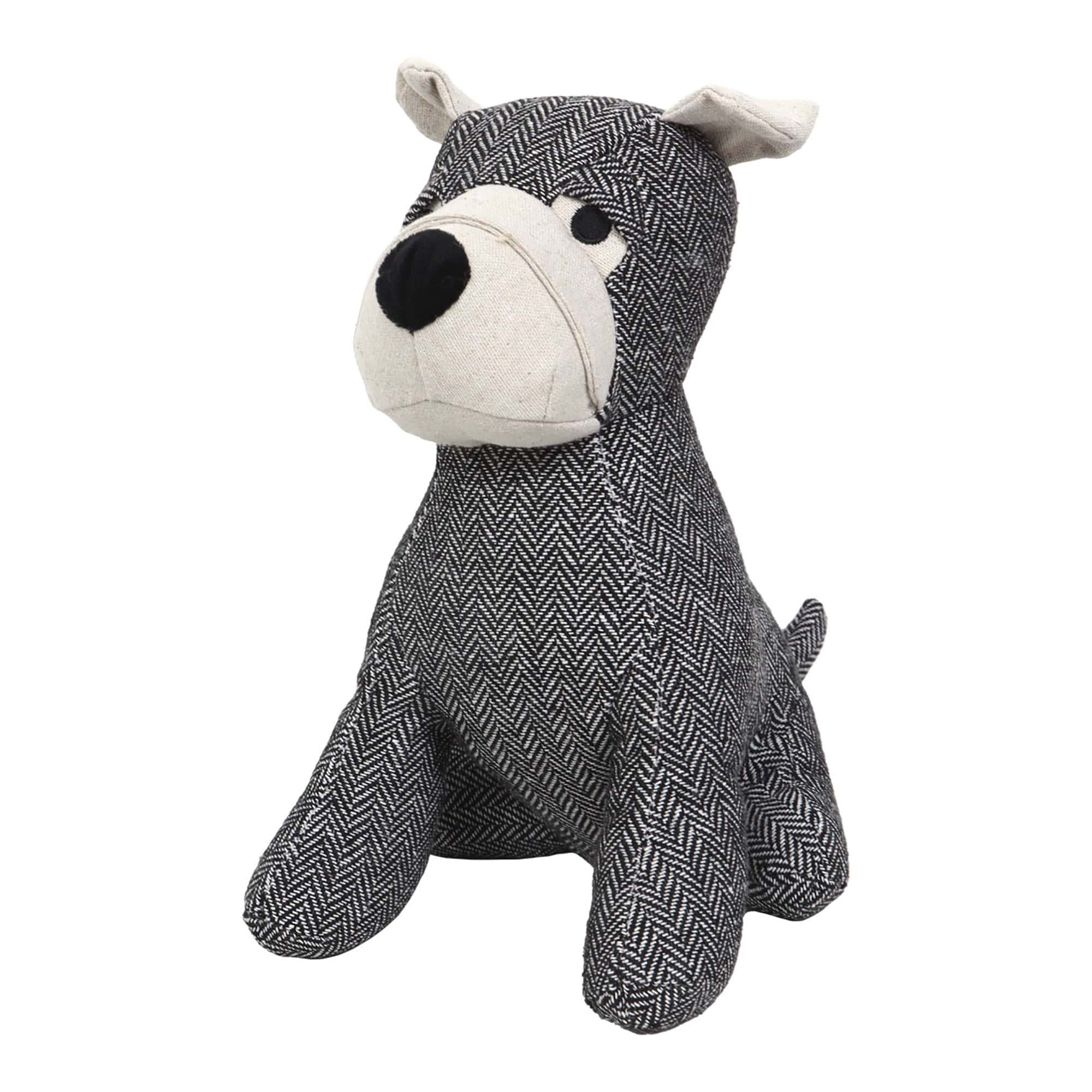 evideco-cale-porte-chien-noir-blanc-tissu-1-kg image 8