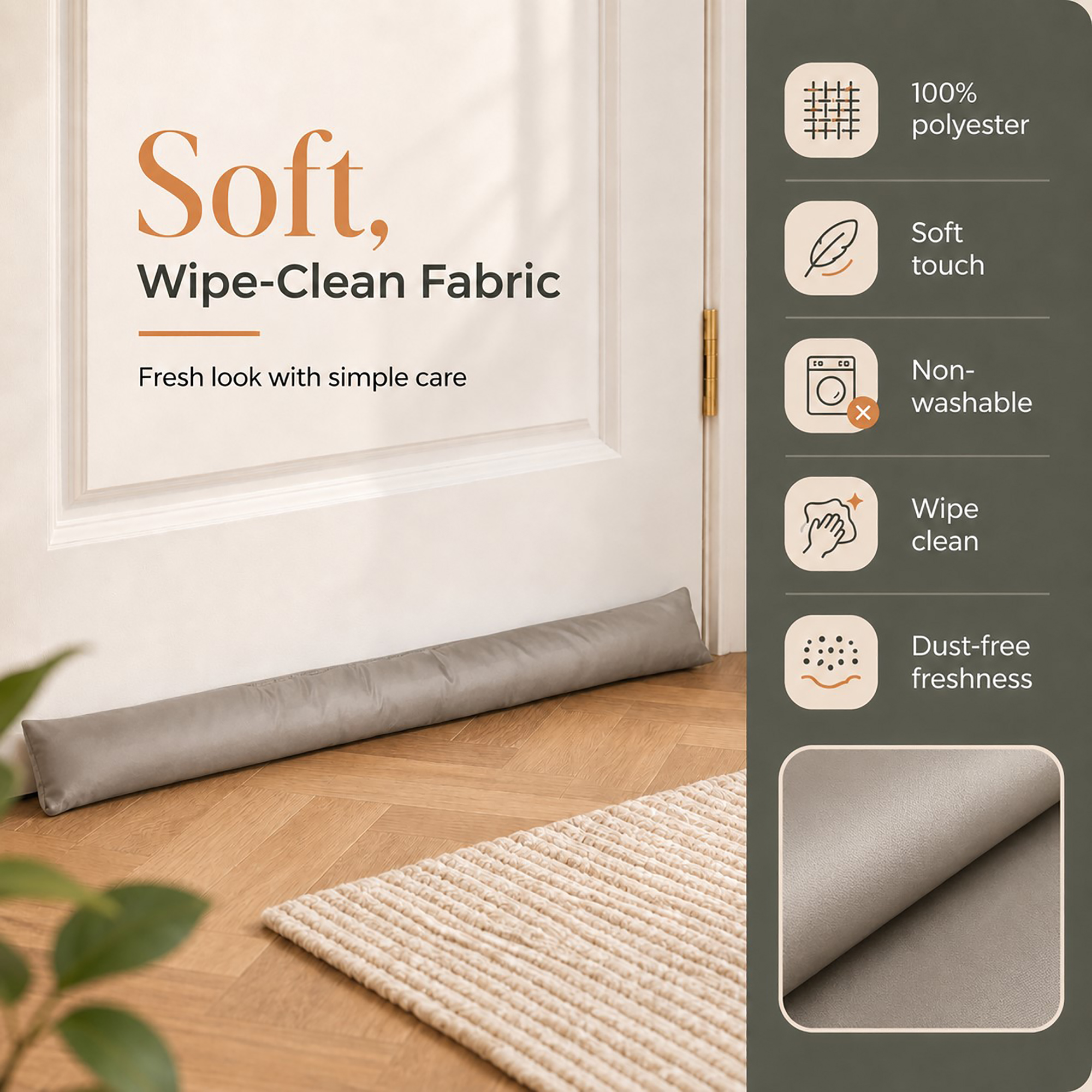 evideco-home-accessories-bas-de-porte-taupe-32-pouces-isolant image 7