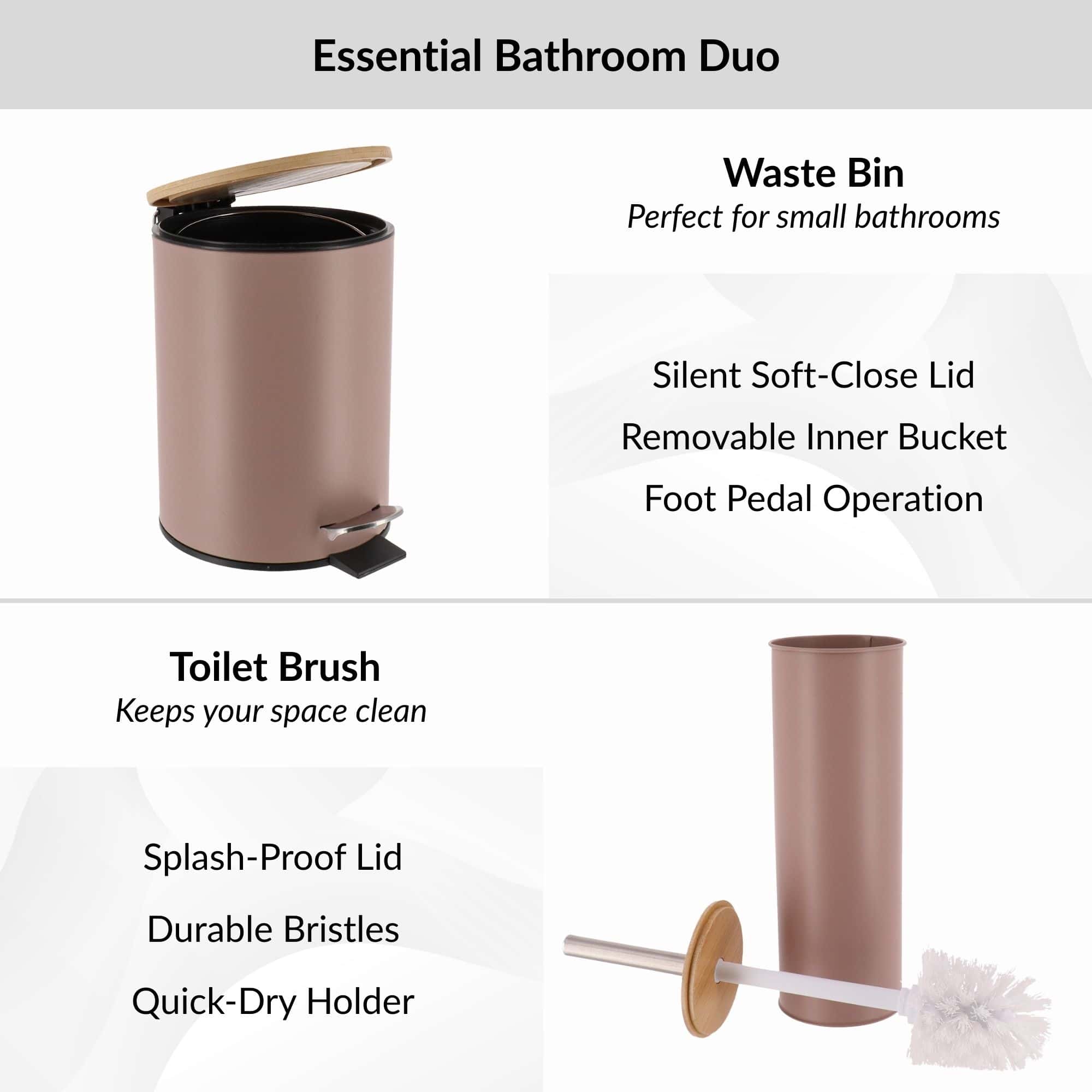 evideco-cappuccino-set-salle-de-bain-poubelle-brosse-wc-bambou image 3