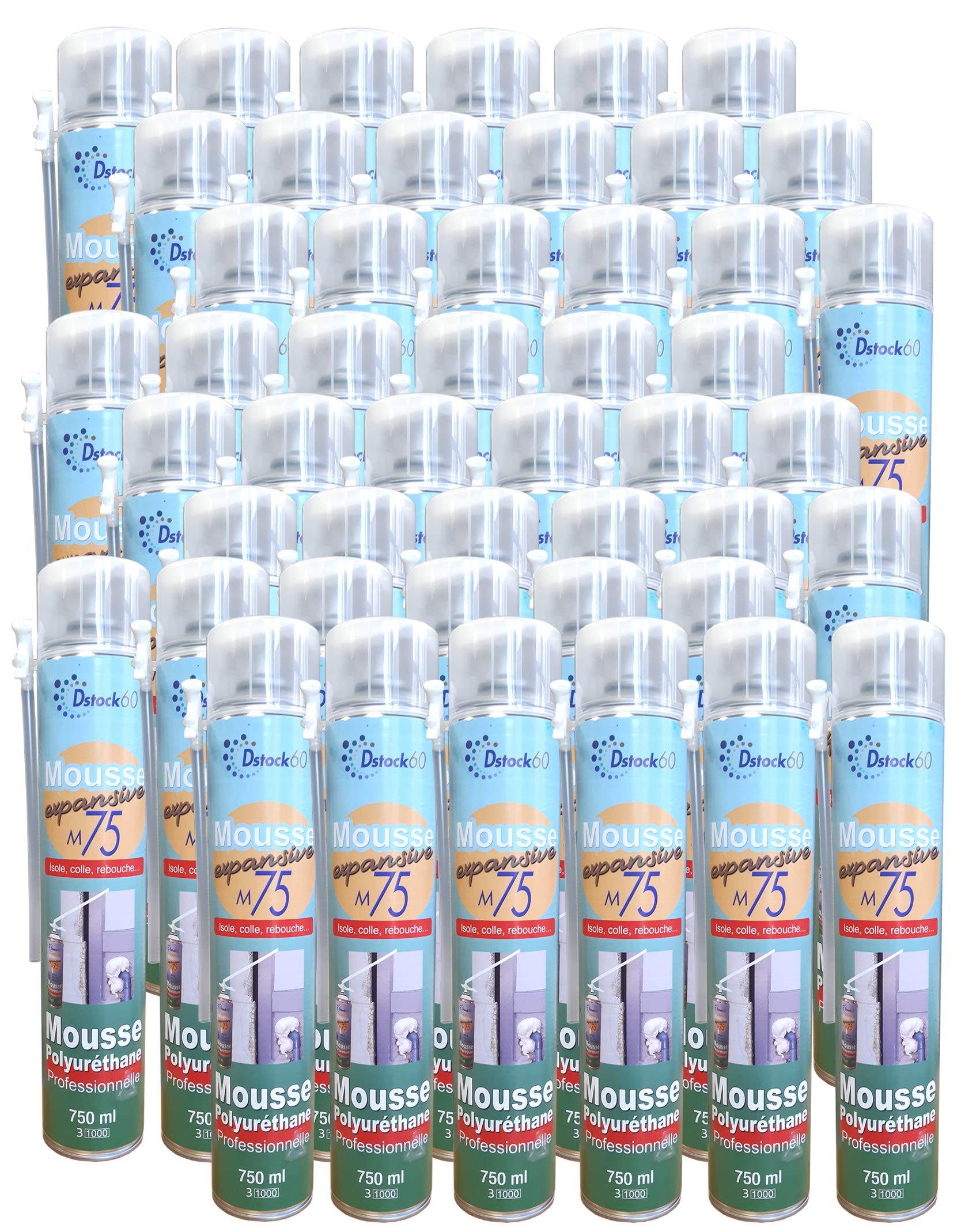 dstock60-mousse-expansive-manuelle-750ml-lot-48 image 1