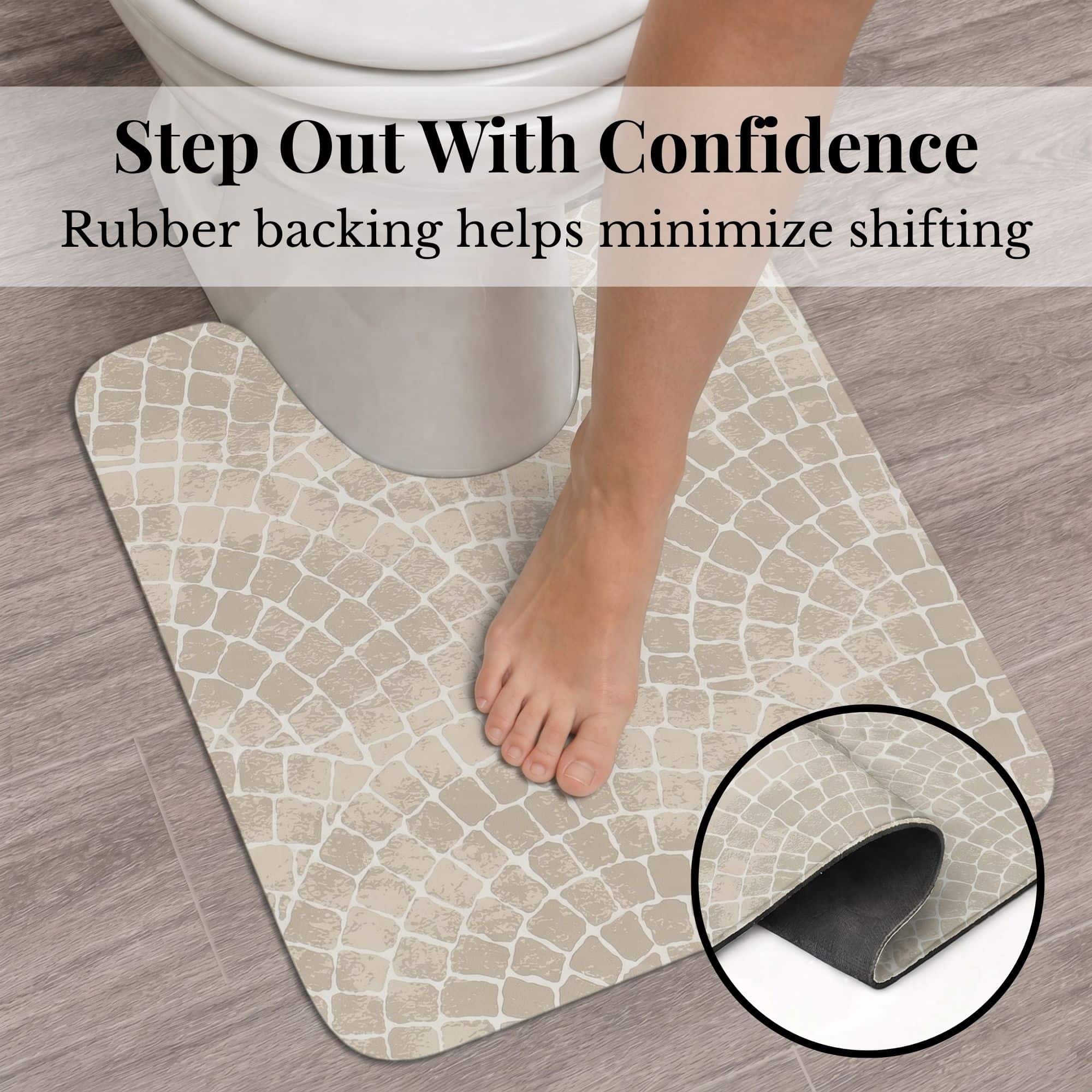 evideco-mosa-que-tapis-contour-wc-pierre-45x50-cm image 4