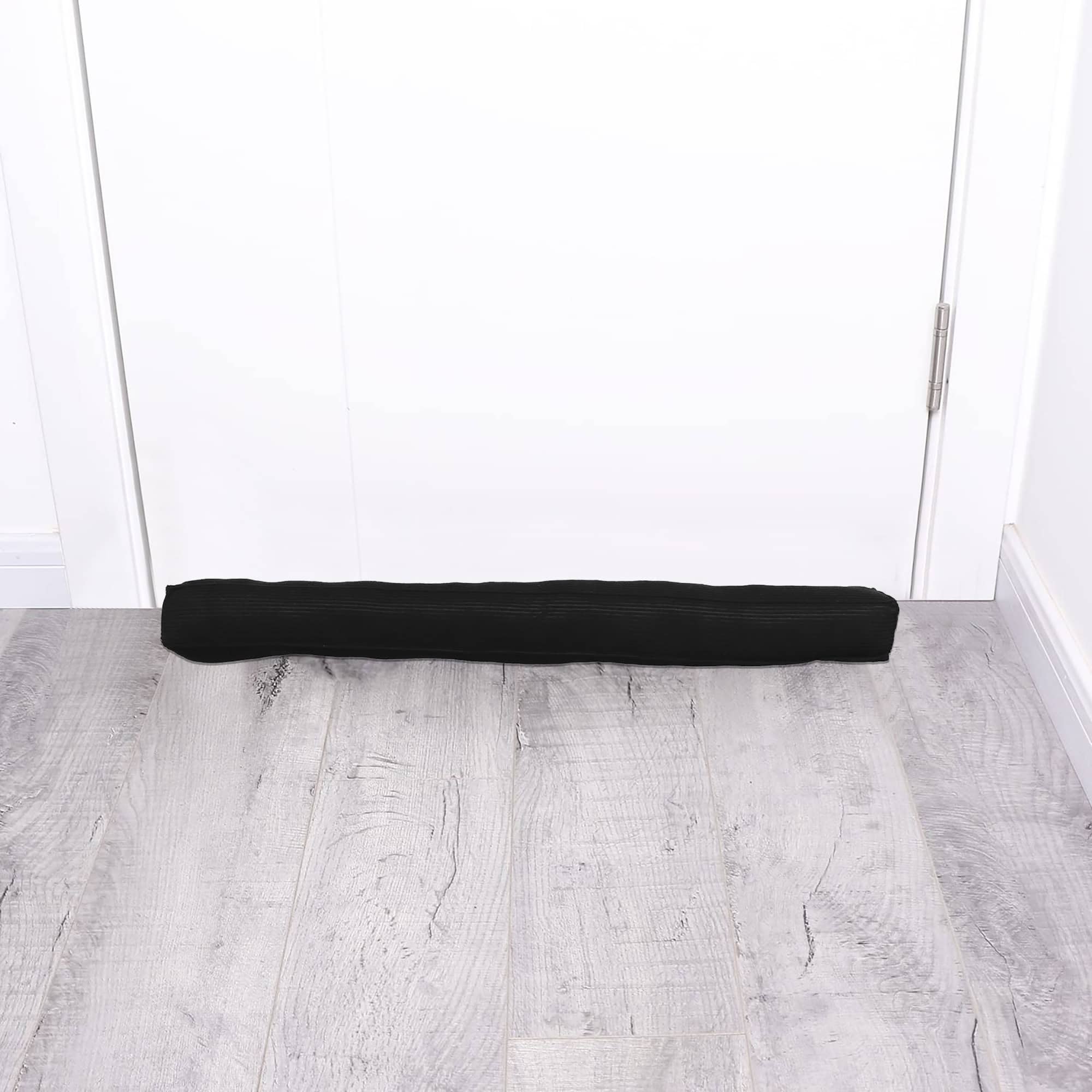 evideco-boudin-de-porte-velours-c-tel-noir-81-cm image 2