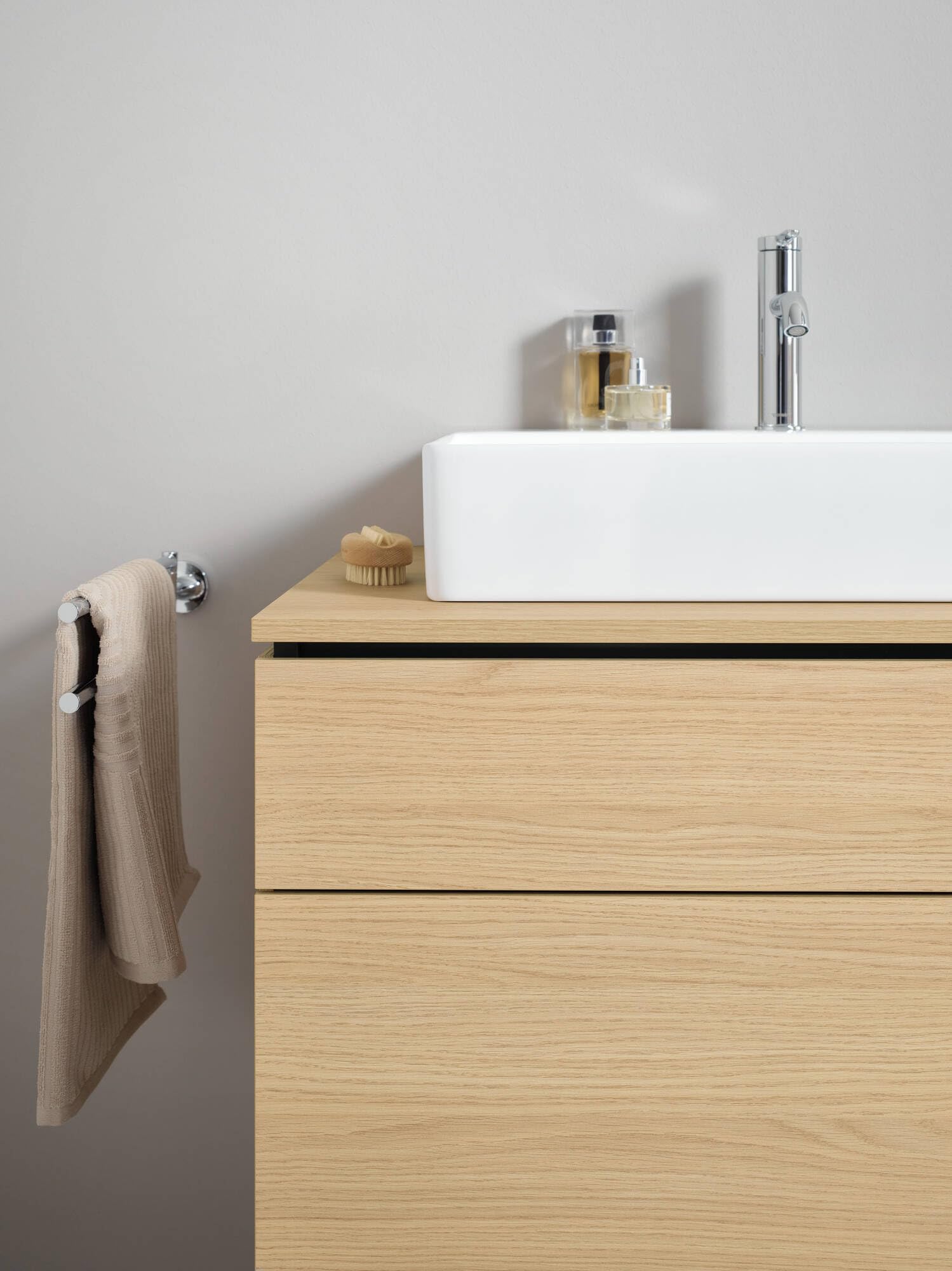 duravit-starck-t-porte-serviettes-mural-2-bras-chrom-46-5-cm image 2