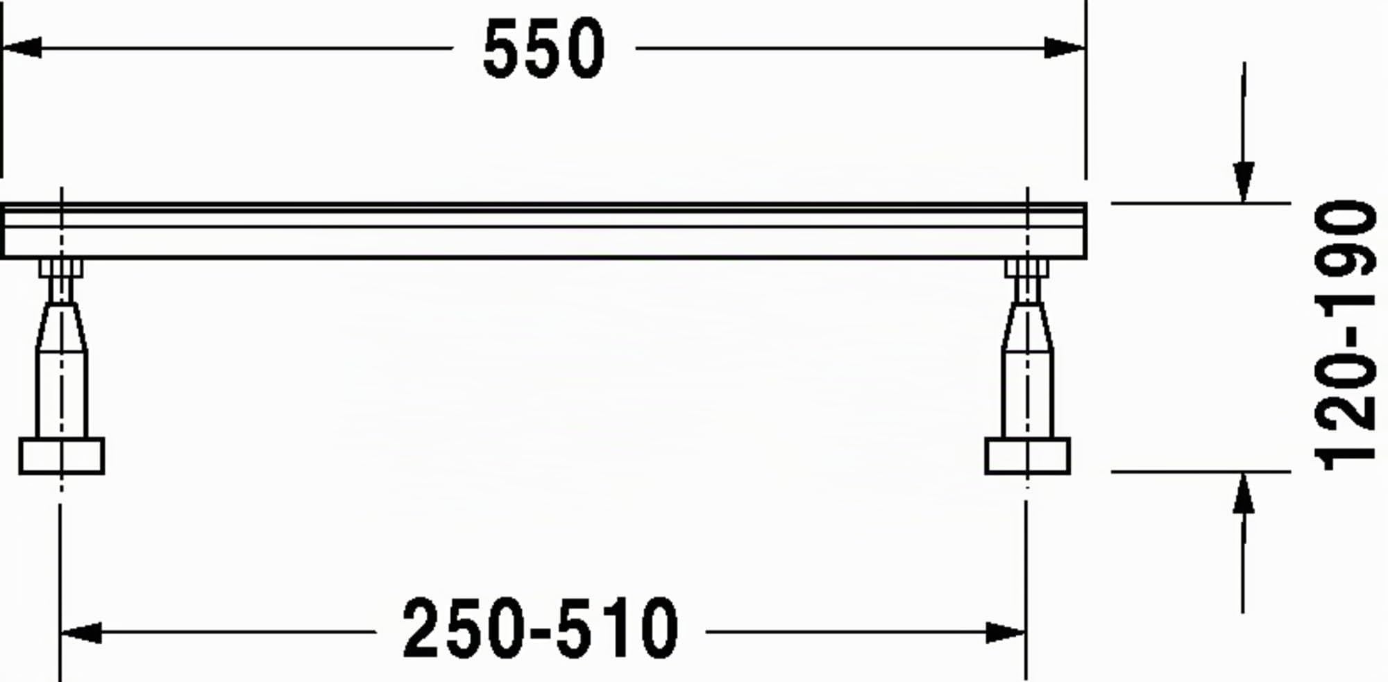 duravit-starck-cadre-support-baignoire-douche-790100000000000-2-pi-ces image 2