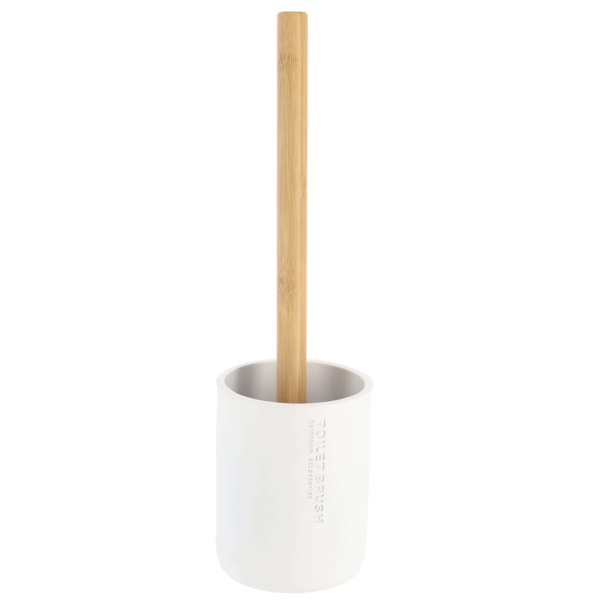 evideco-toilet-seats-brosse-wc-blanc-mat-bambou-avec-support image 7
