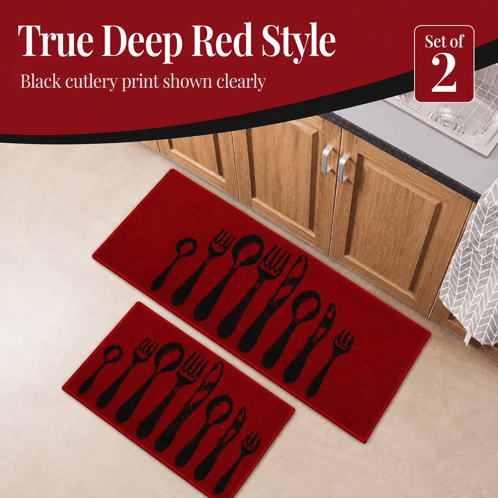 evideco-home-accessories-tapis-cuisine-rouge-couverts-lot-2 image 3