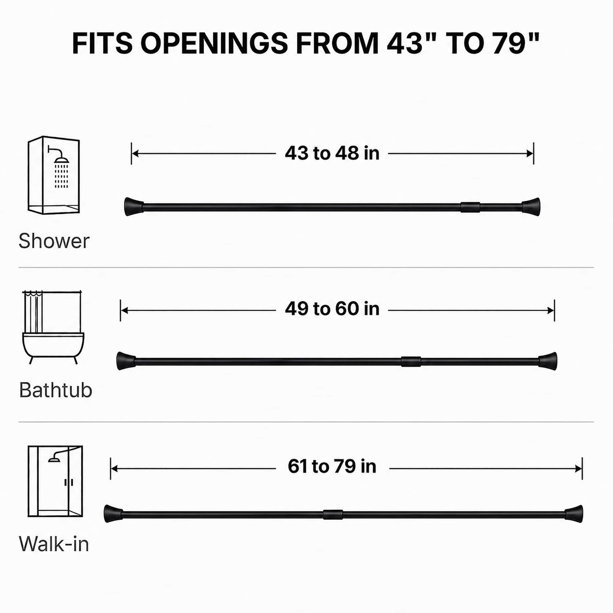 evideco-barre-rideau-douche-extensible-noire-110-200-cm-sans-per-age image 7
