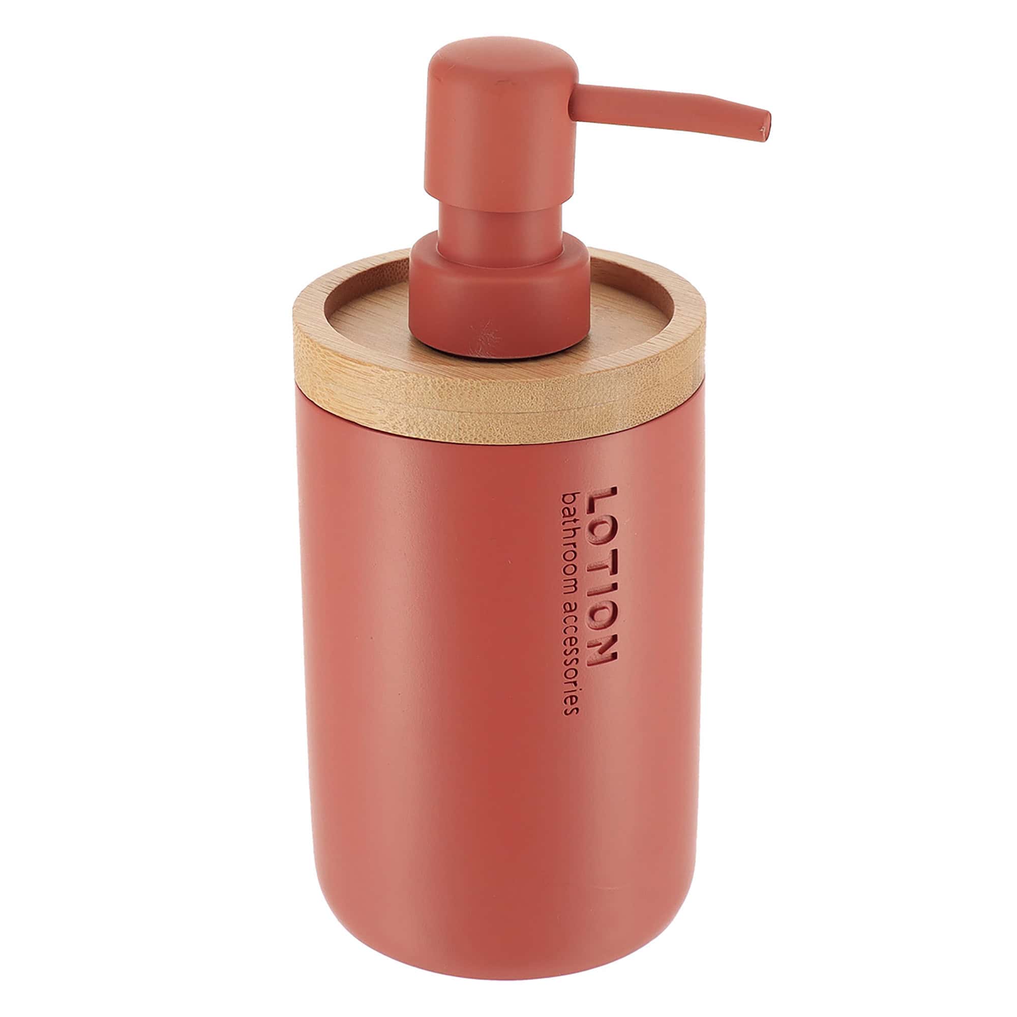 evideco-distributeur-savon-terracotta-bambou-rechargeable image 7