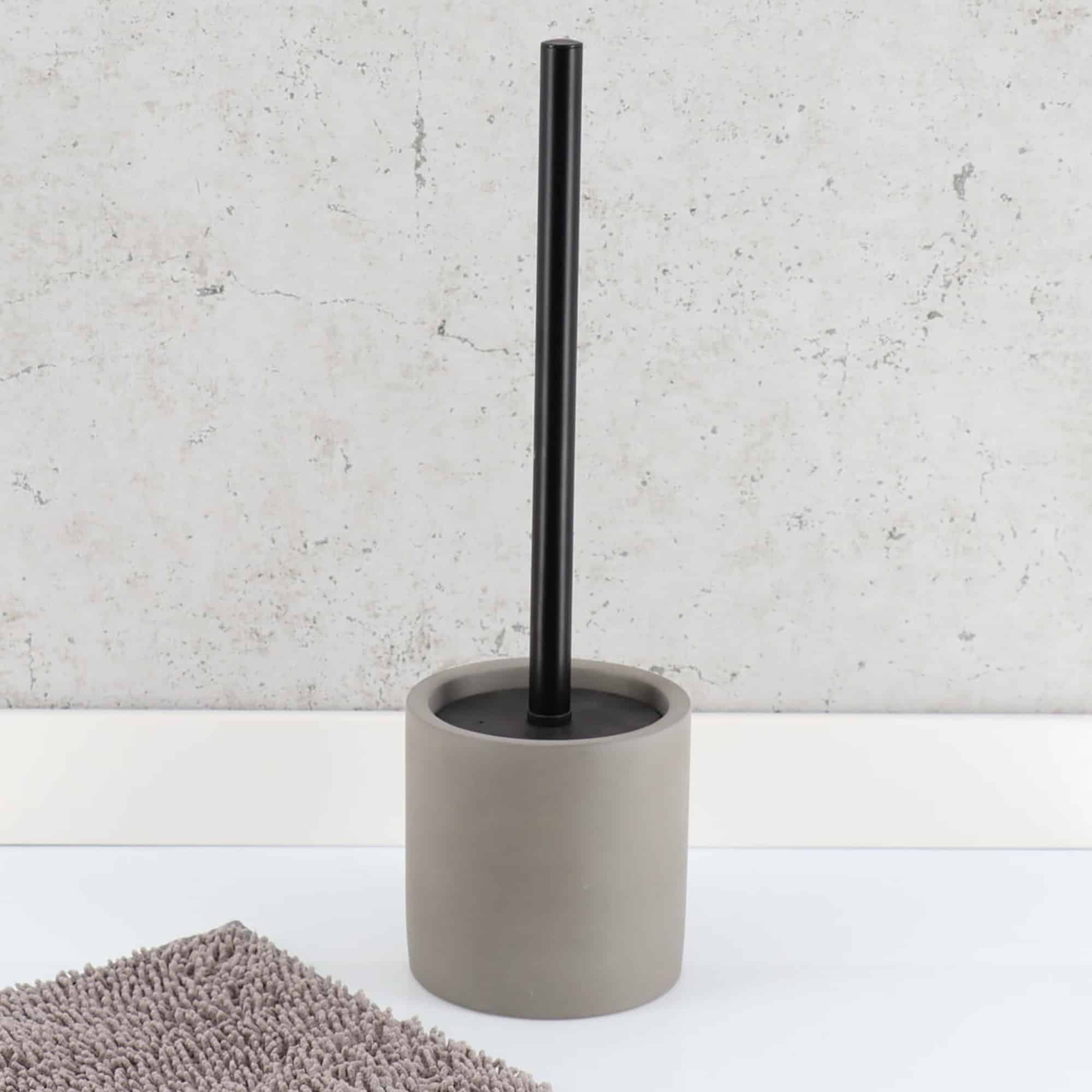 evideco-bathroom-accessories-set-4-accessoires-salle-de-bain-ciment-gris image 3