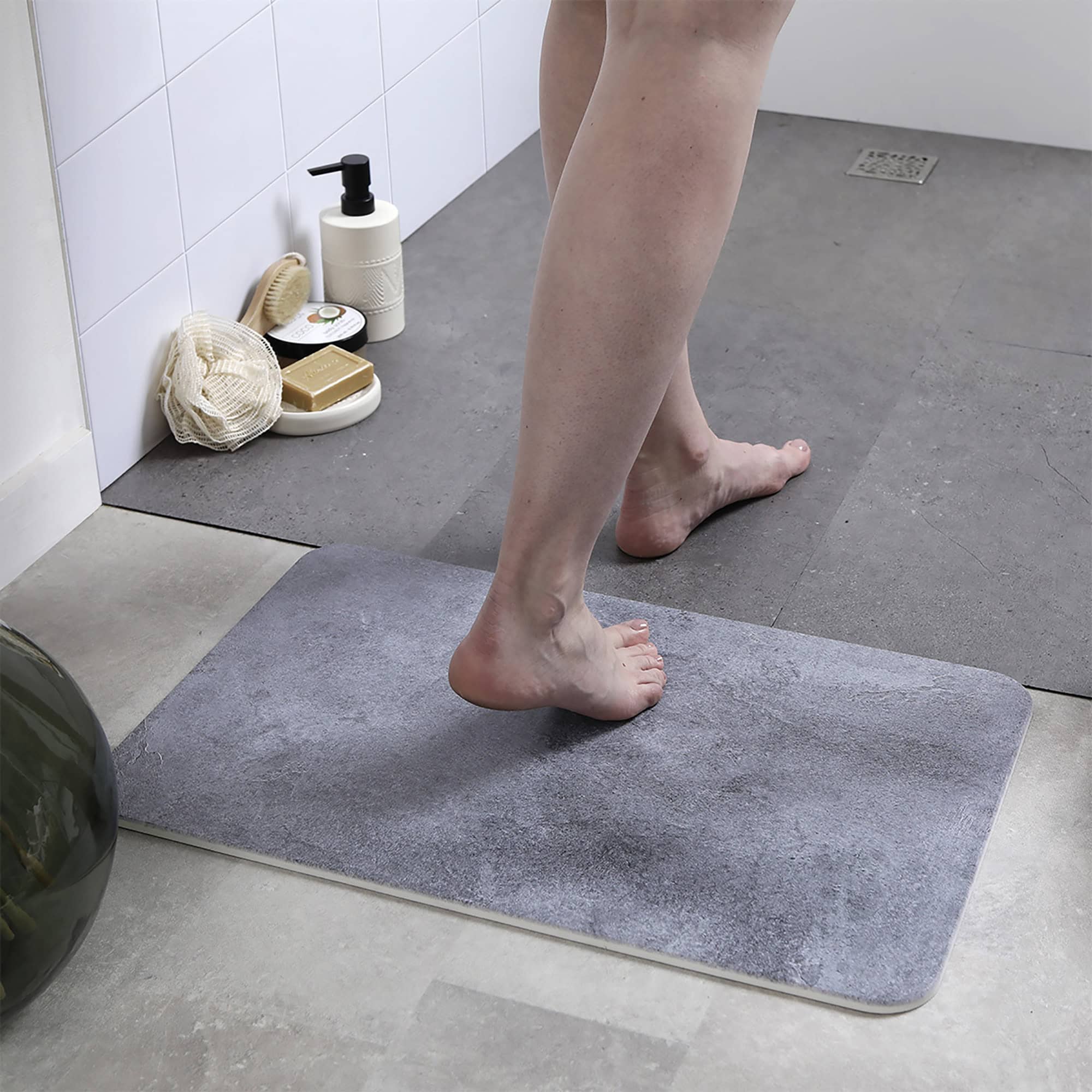 evideco-tapis-de-bain-diatomite-effet-b-ton-absorbant-60x40 image 3