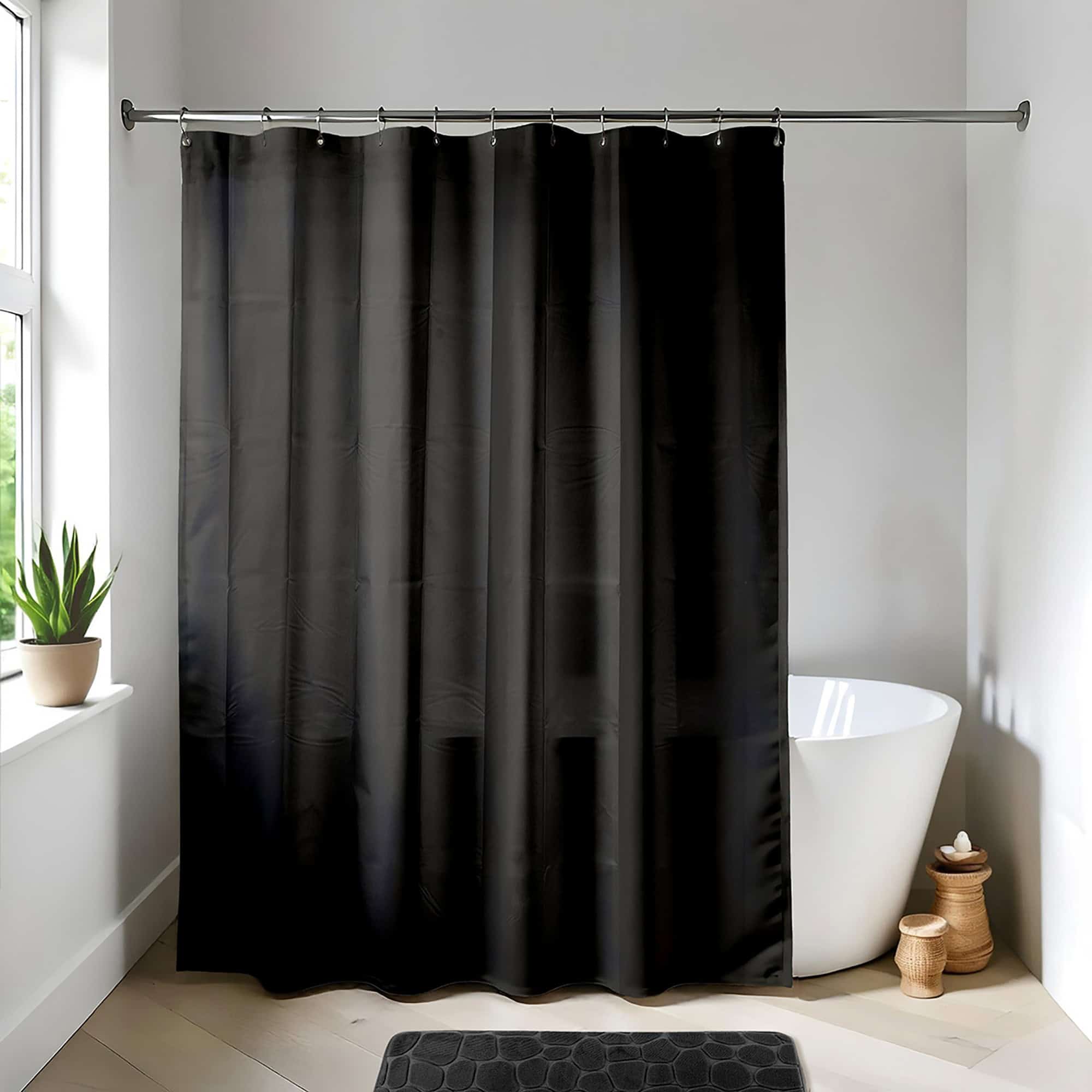 evideco-doublure-rideau-douche-noir-peva-71x79-imperm-able-long image 1