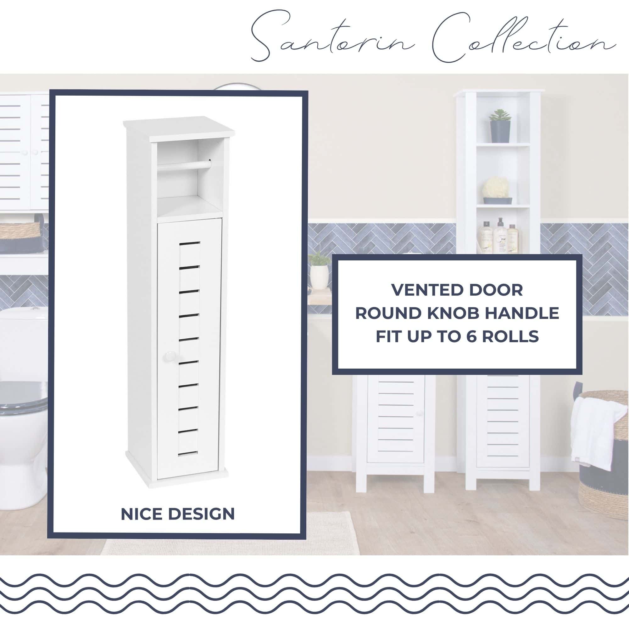 evideco-santorin-meuble-wc-blanc-papier-toilette-6-rouleaux image 7