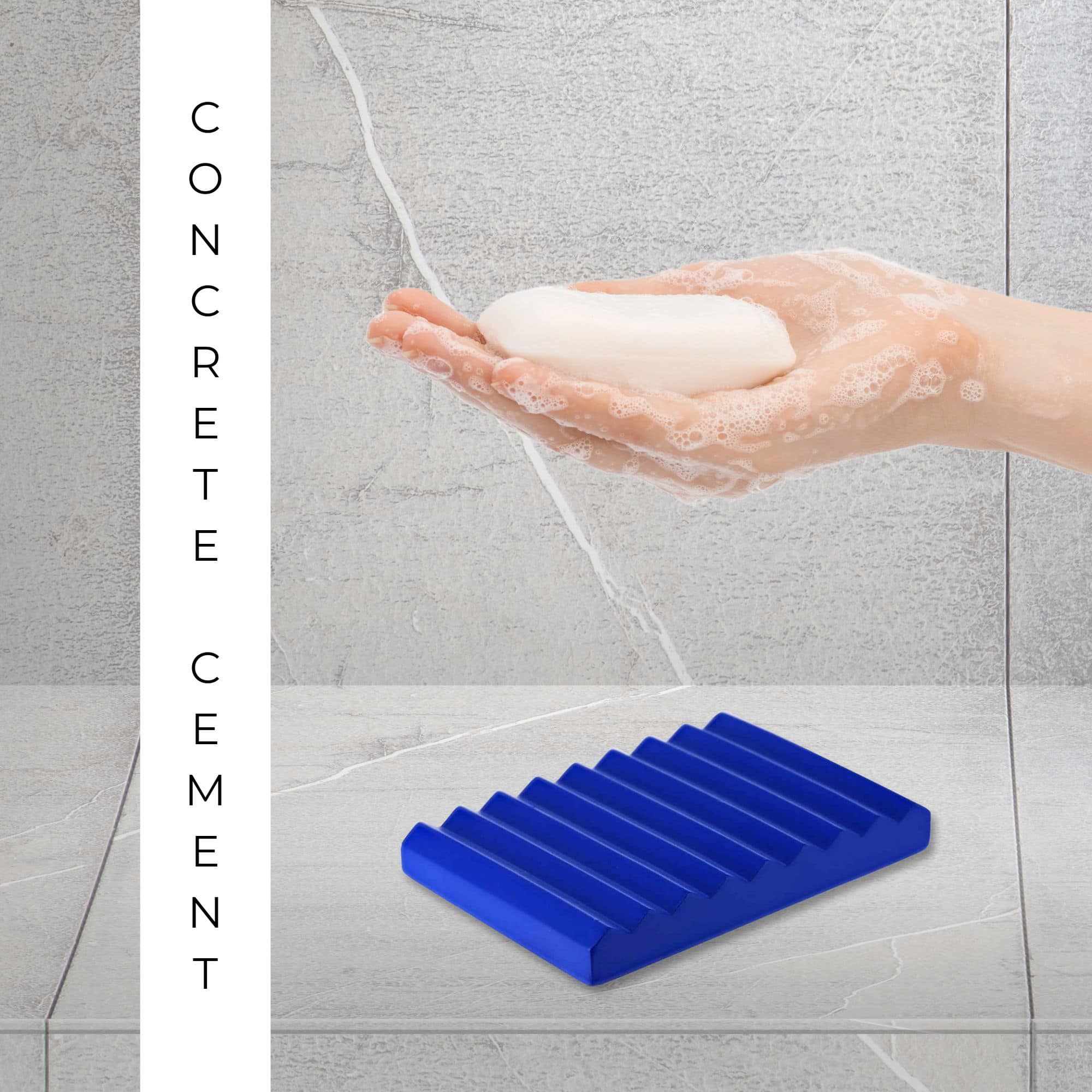 evideco-cement-porte-savon-b-ton-bleu-rainur image 6